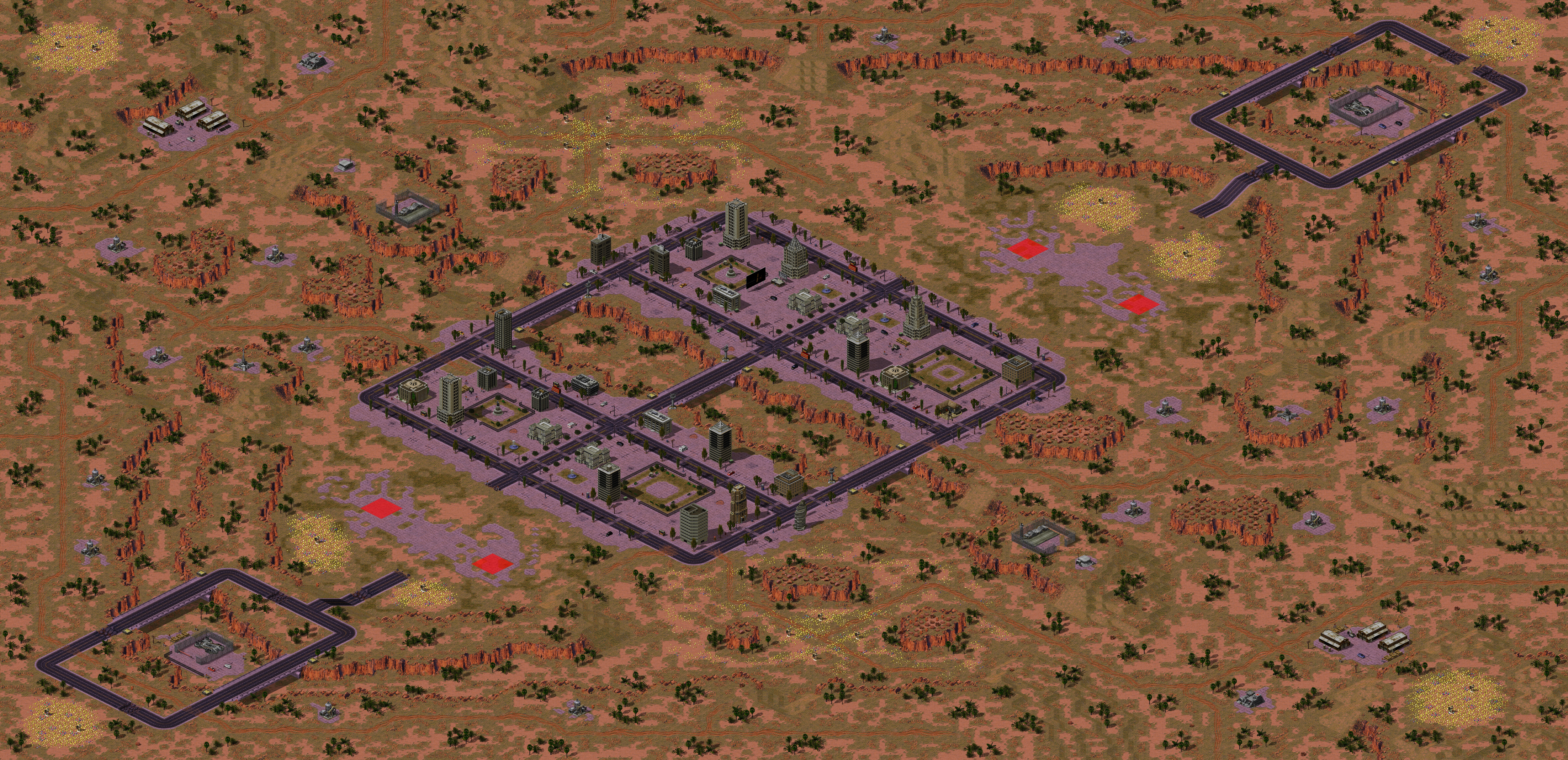 Rendered map: Black's Big Battle