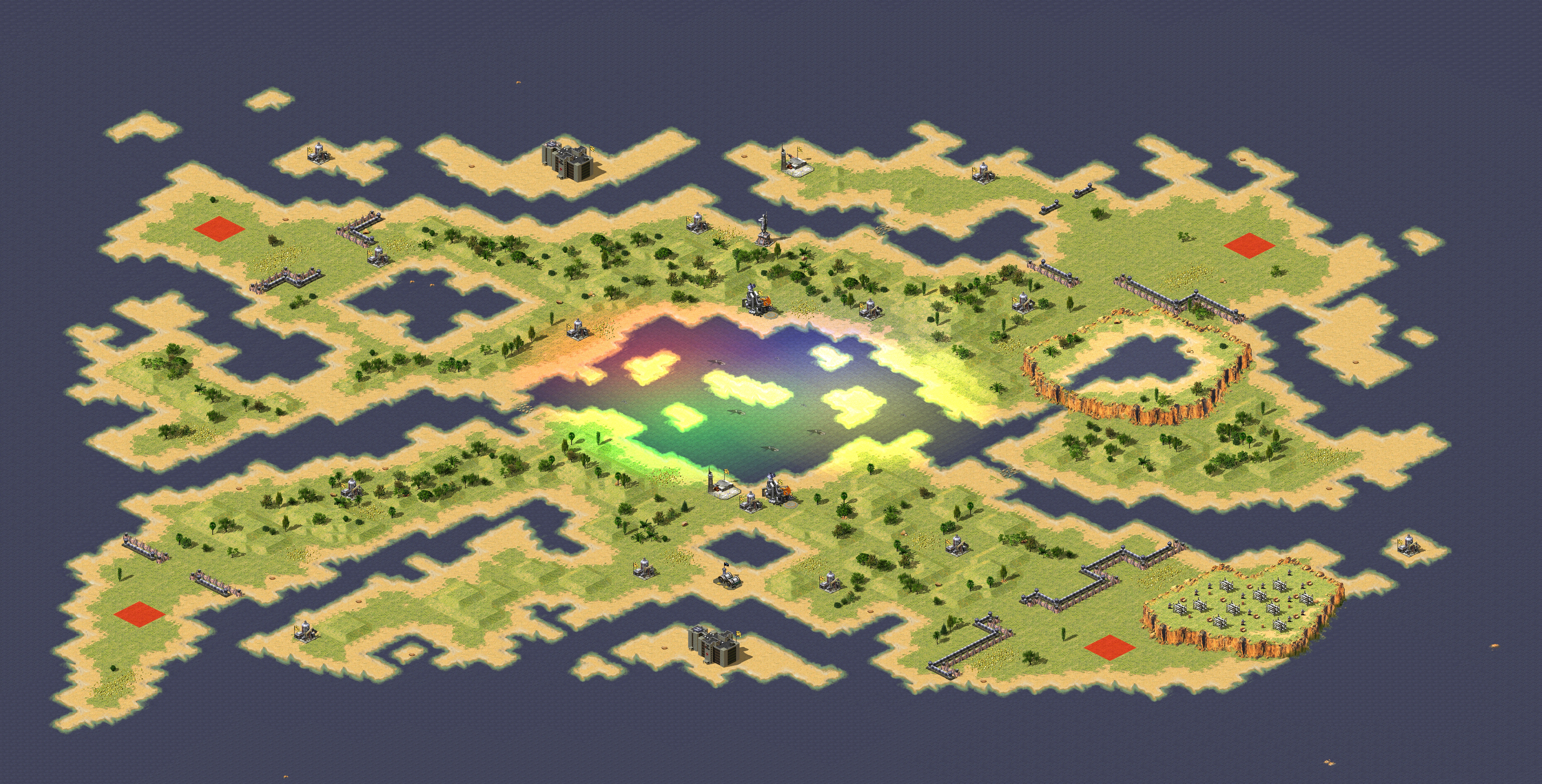 Rendered map: Strange Things