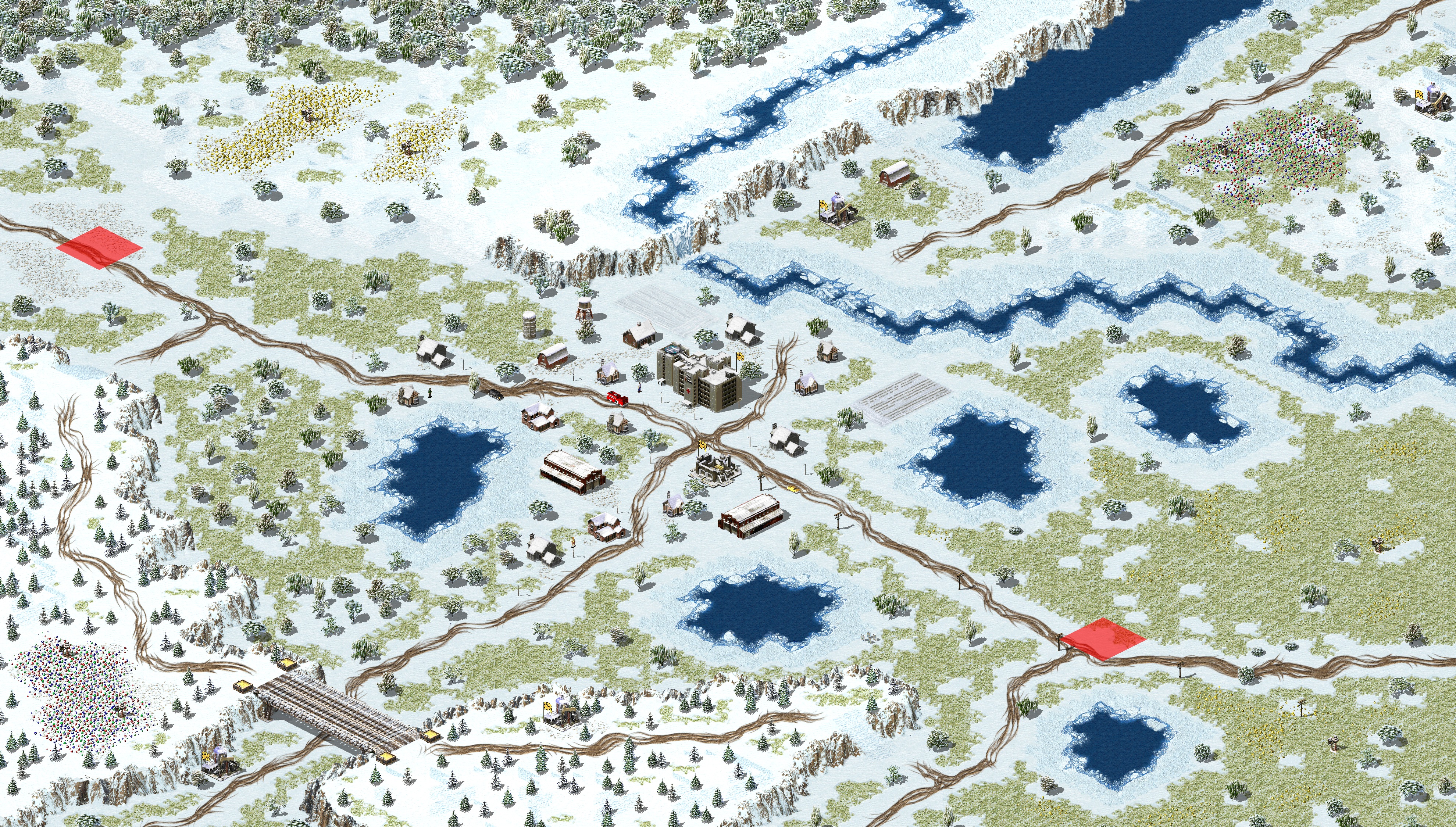 Rendered map: The Quick and the Dead
