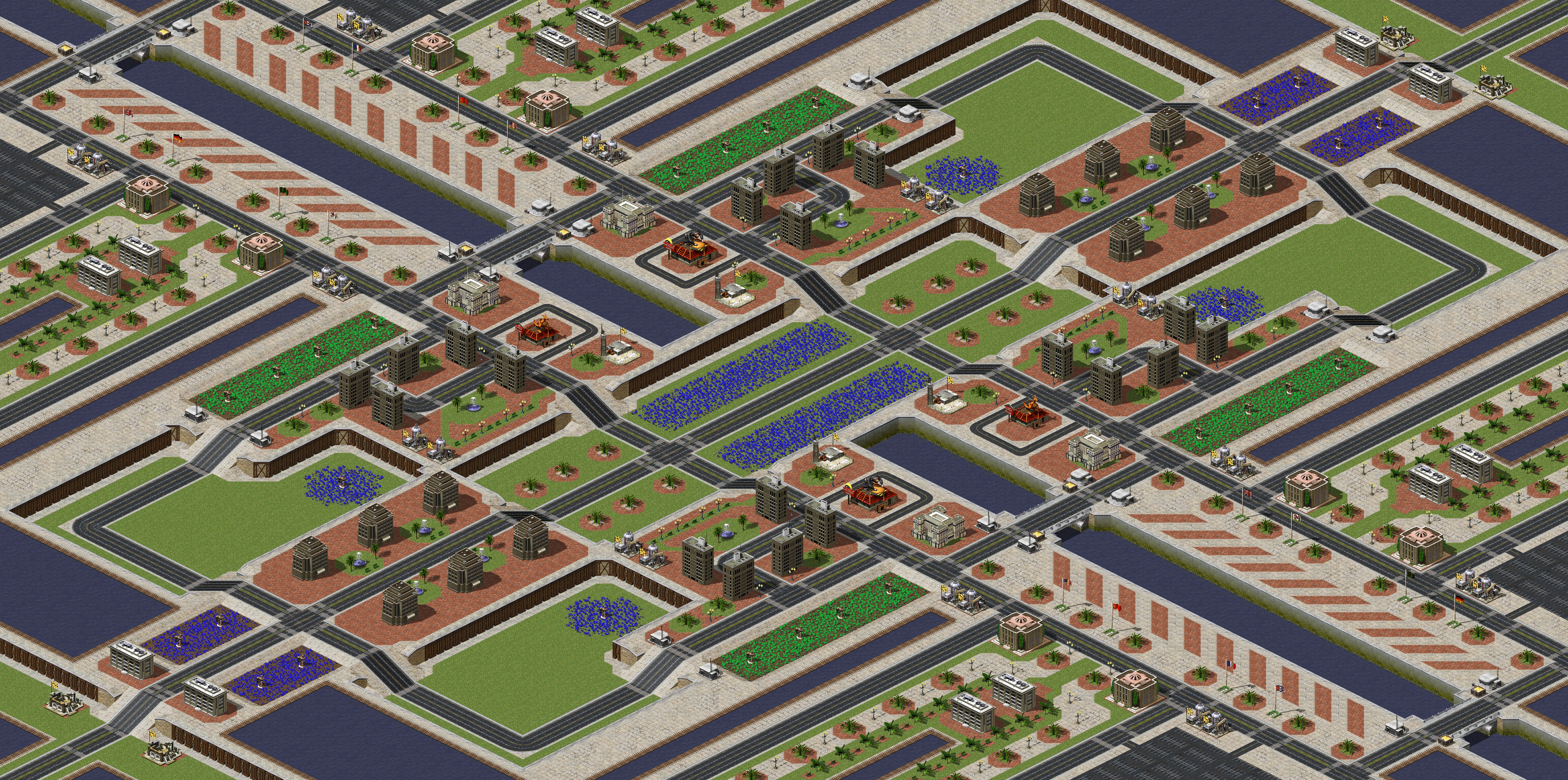Rendered map: (4) Central Channel