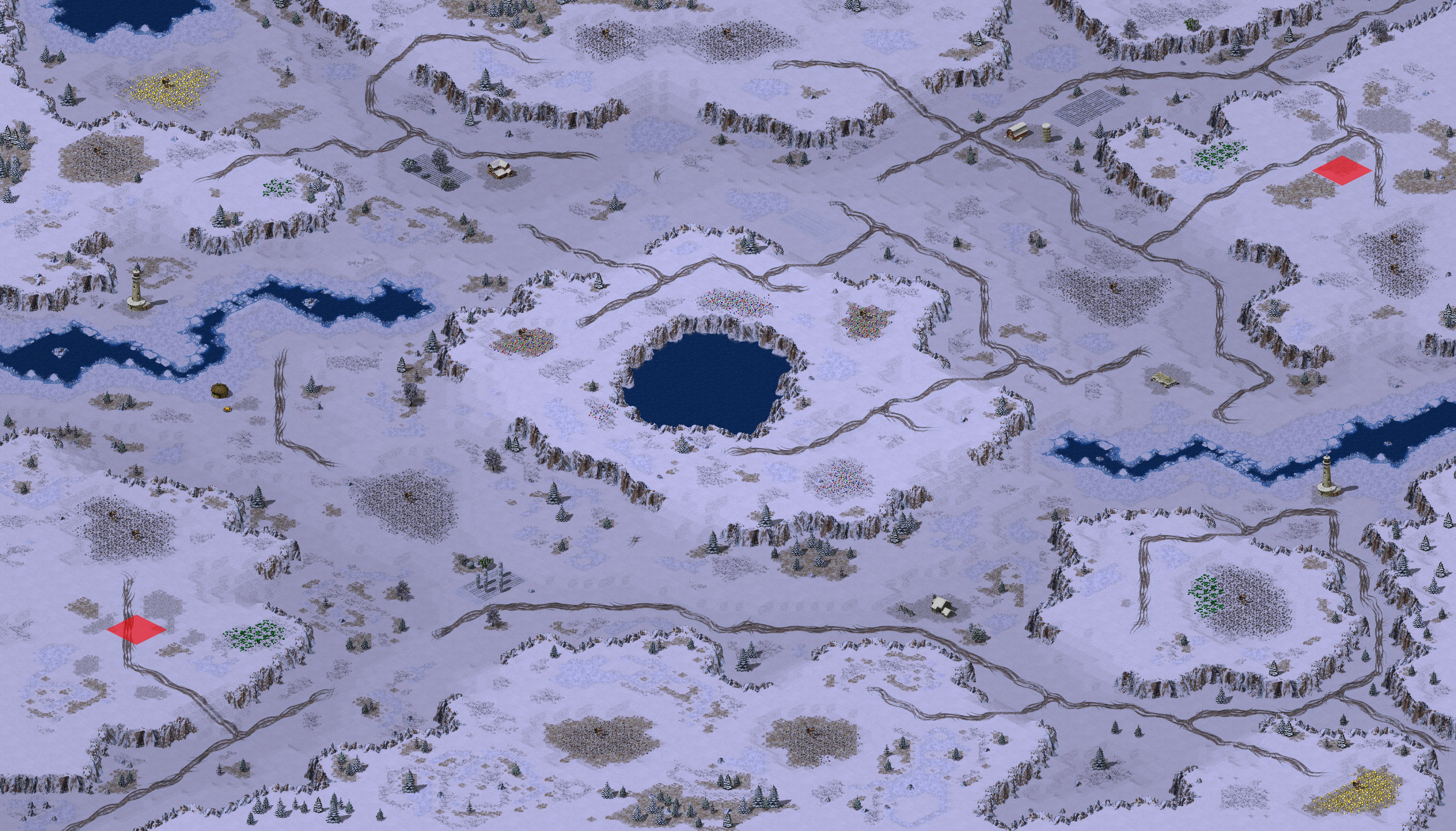 Rendered map: A Blazing Fire
