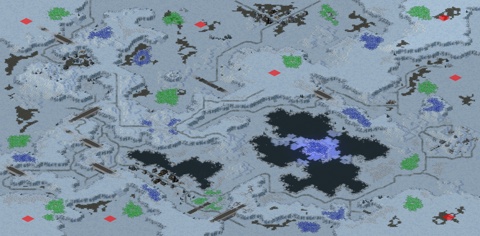 Rendered preview of Ice Cliffs