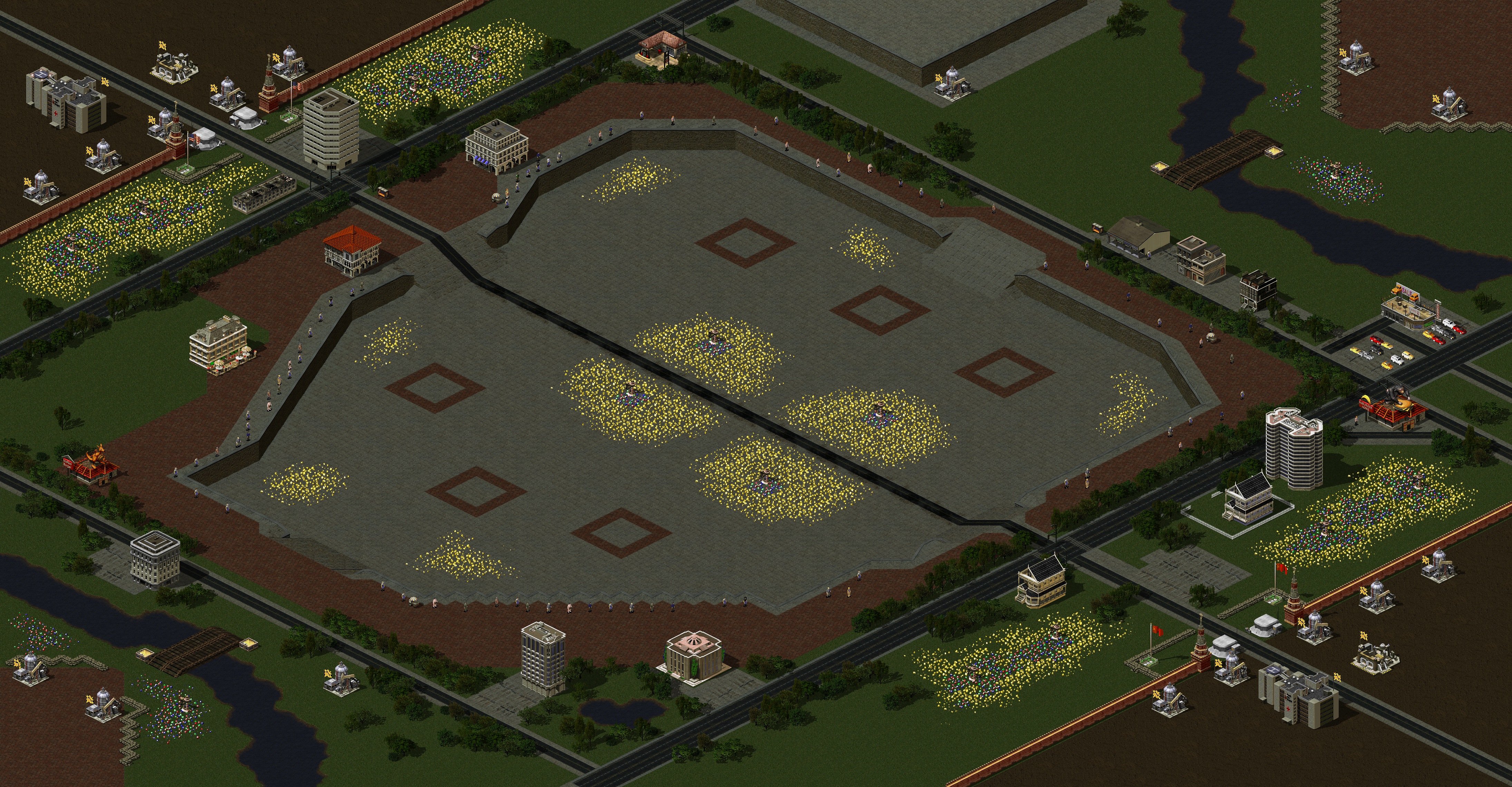 Rendered map: Carnage 2010