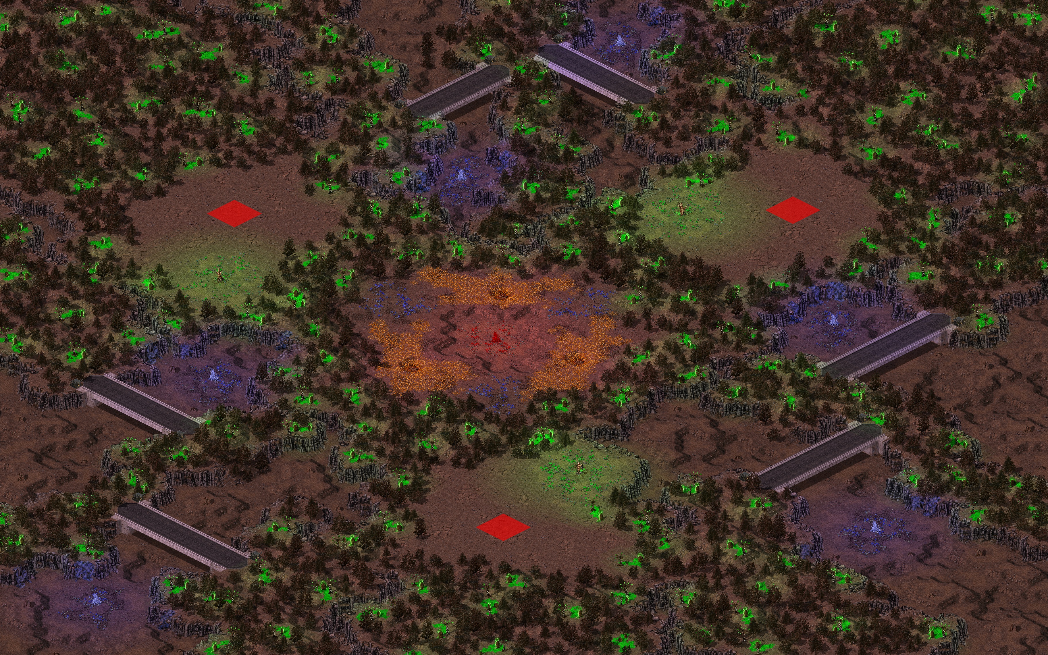 Rendered map: [3] Between a Rock...