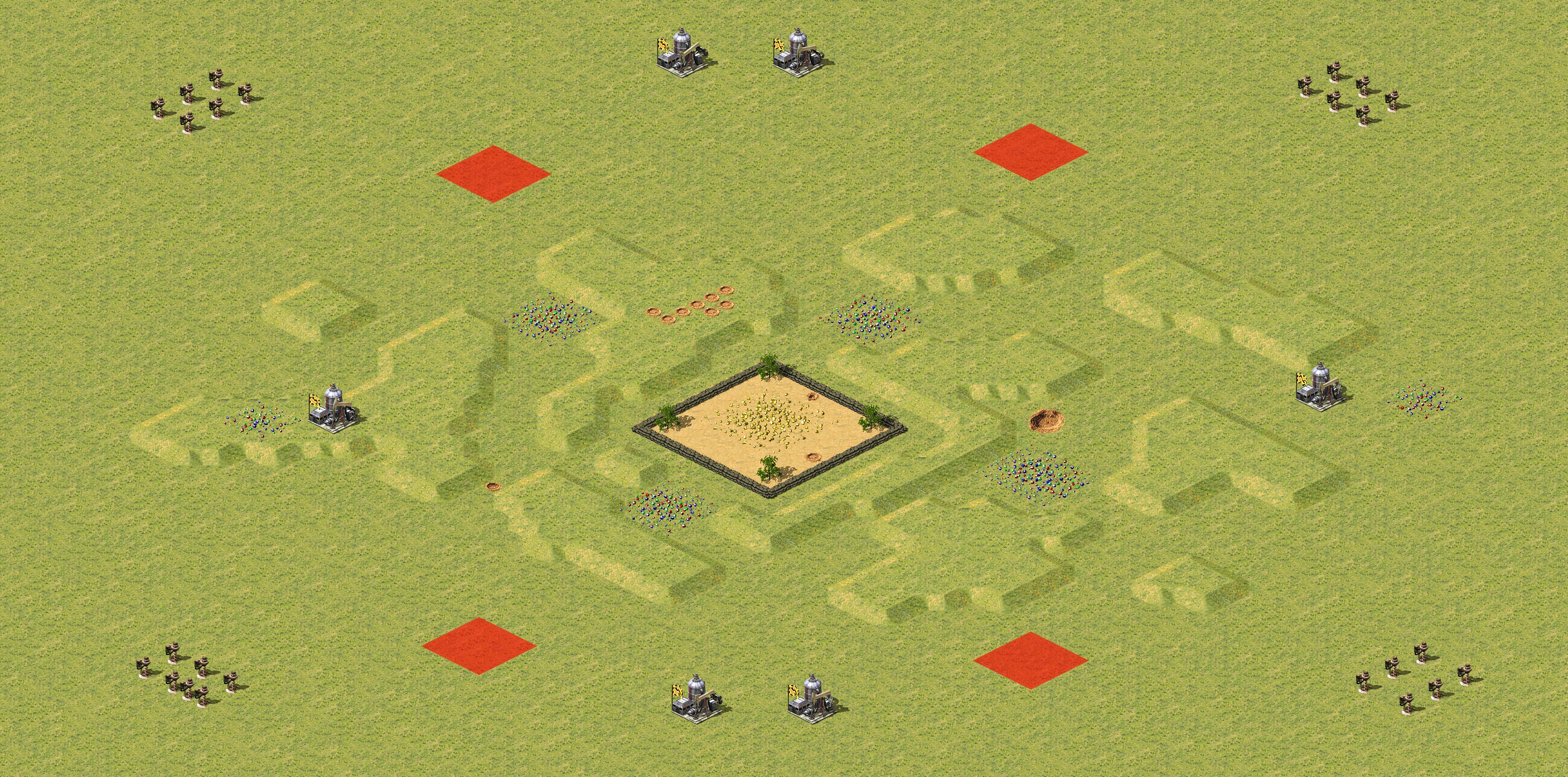 Rendered map: 2v2 HTD