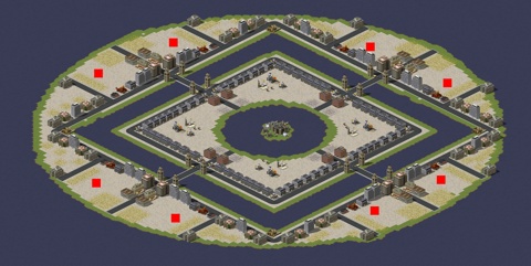 Rendered preview of Round Earth Square Heaven