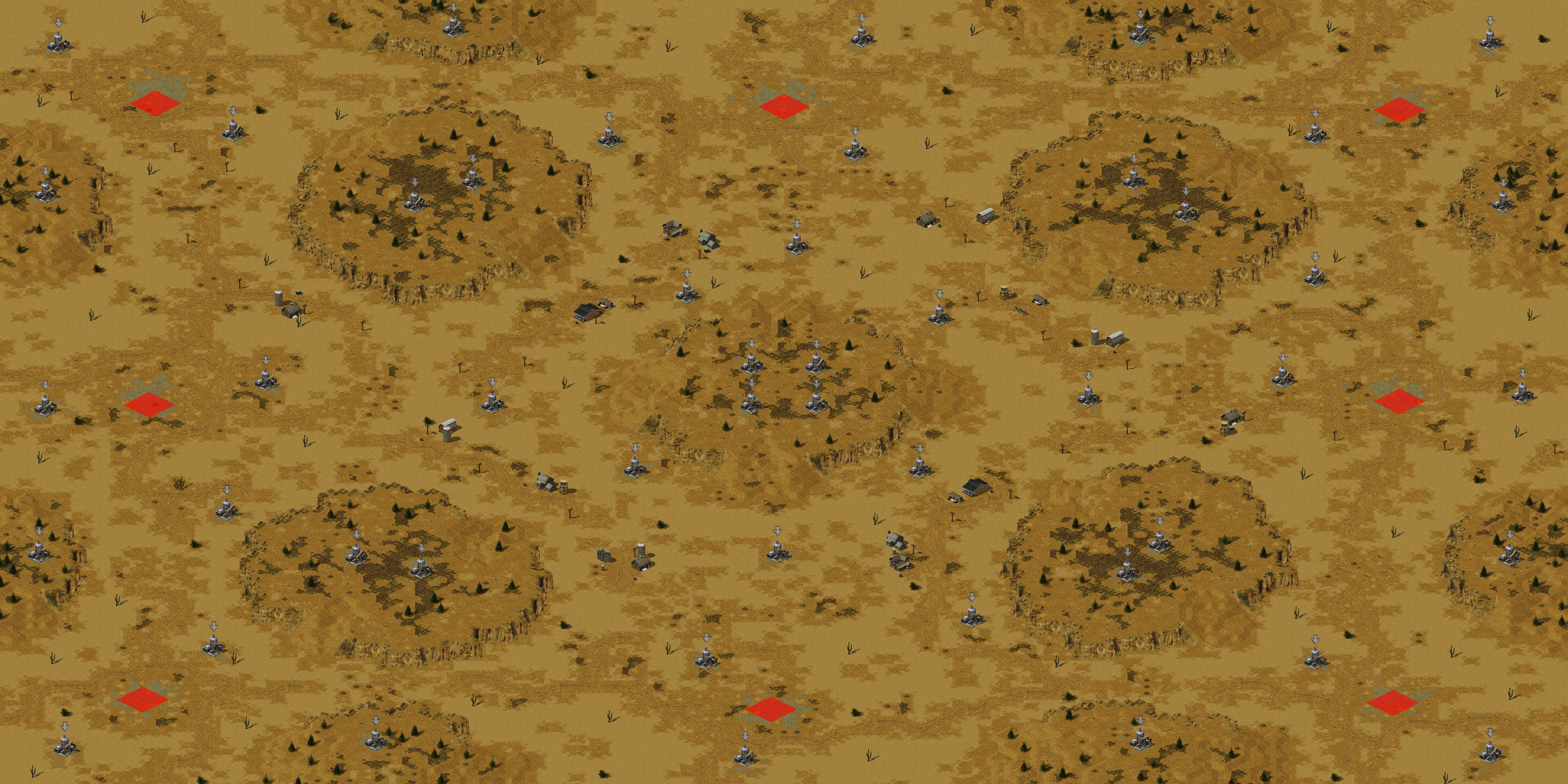 Rendered map: Dry Mud Cake