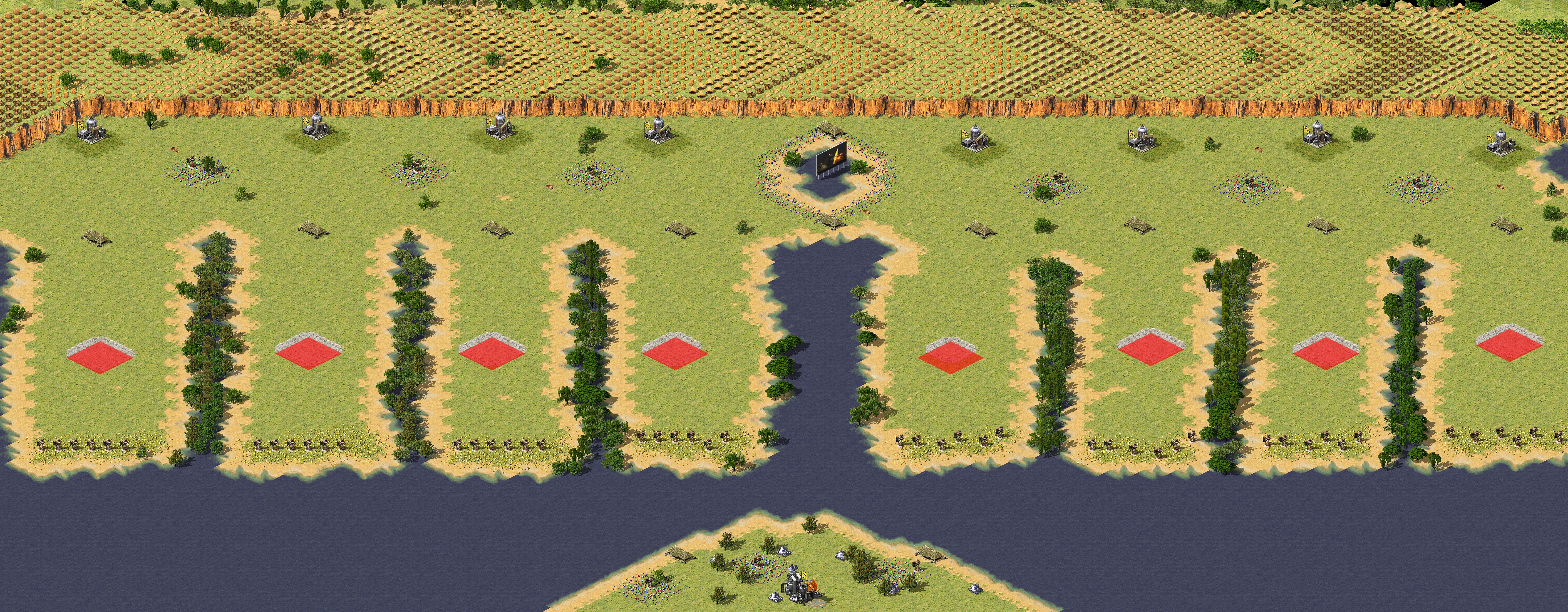 Rendered map: Crack (4v4)
