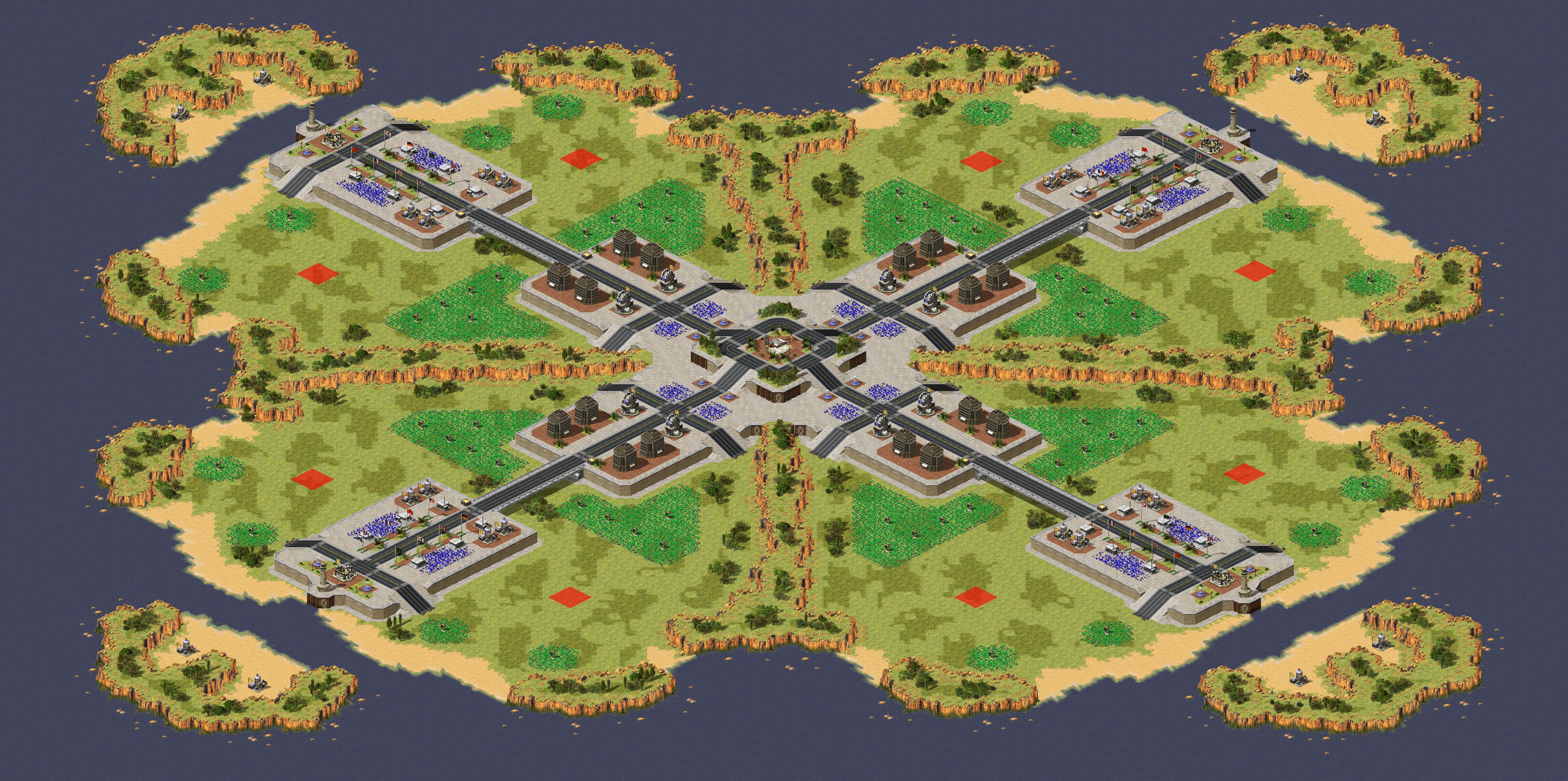 Rendered map: Clover Conflict