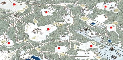 Rendered preview of Cold Forest