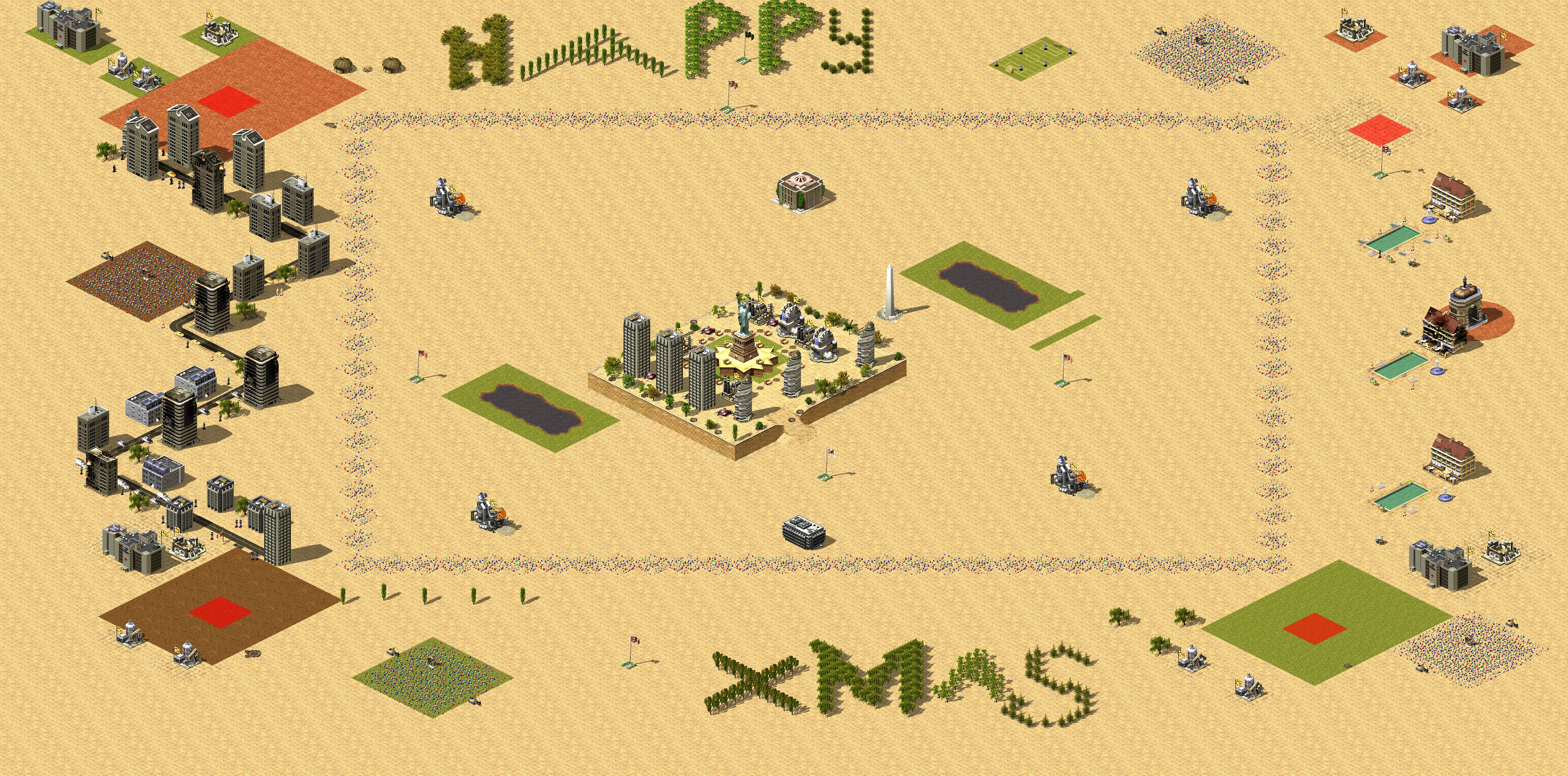 Rendered map: The Road To Victory