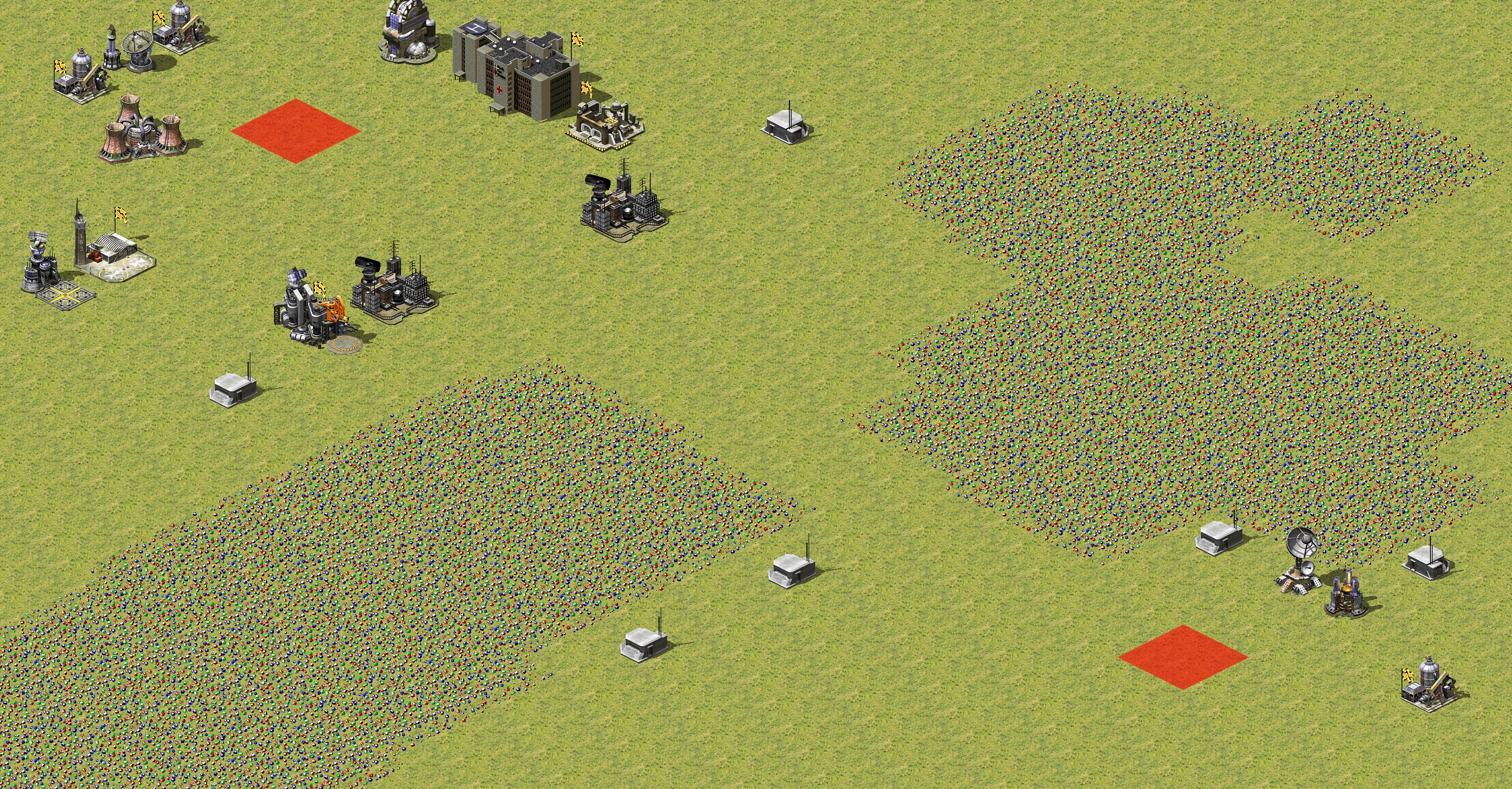 Rendered map: Rookie vs Pro 1v1