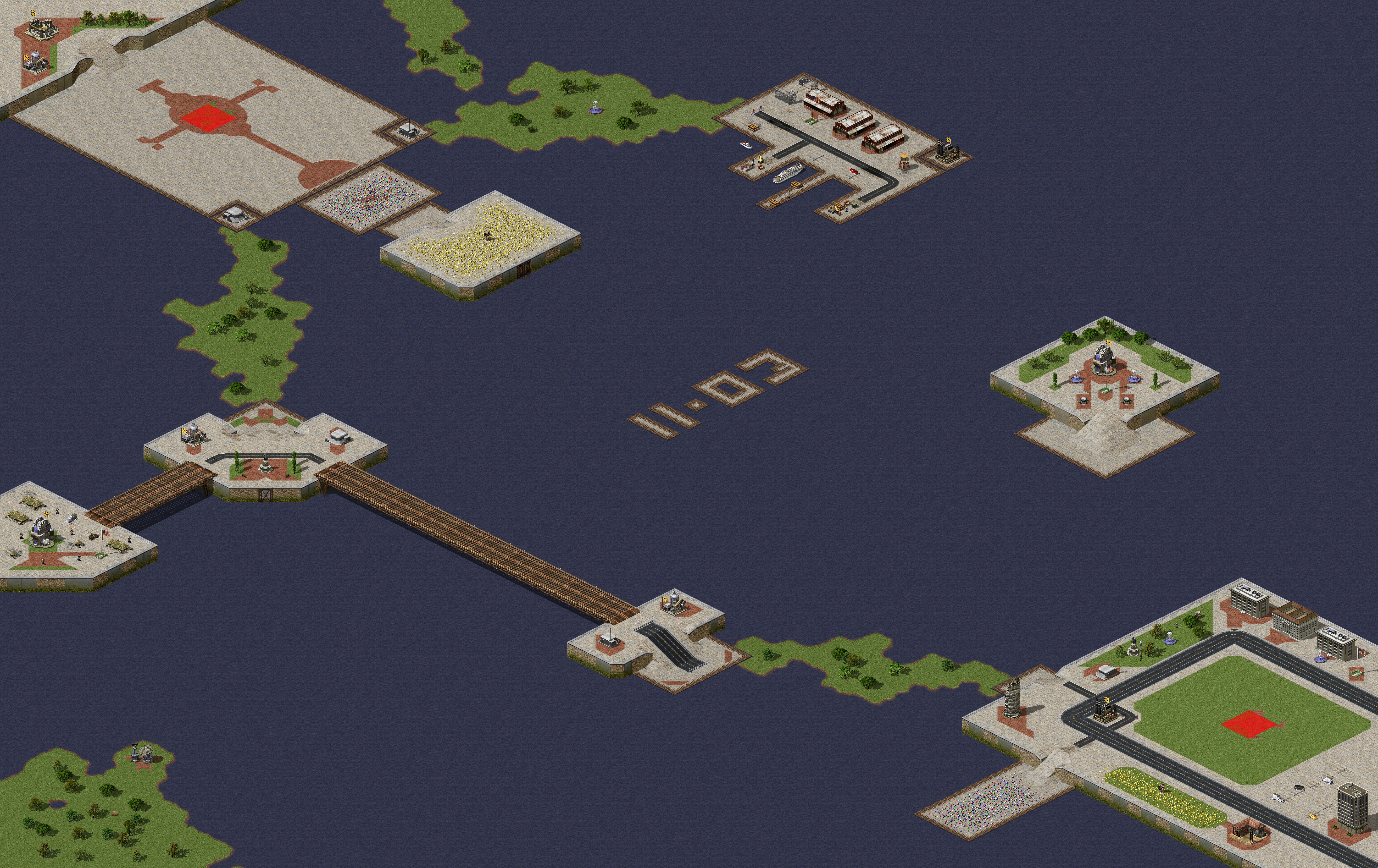 Rendered map: 17 Dead