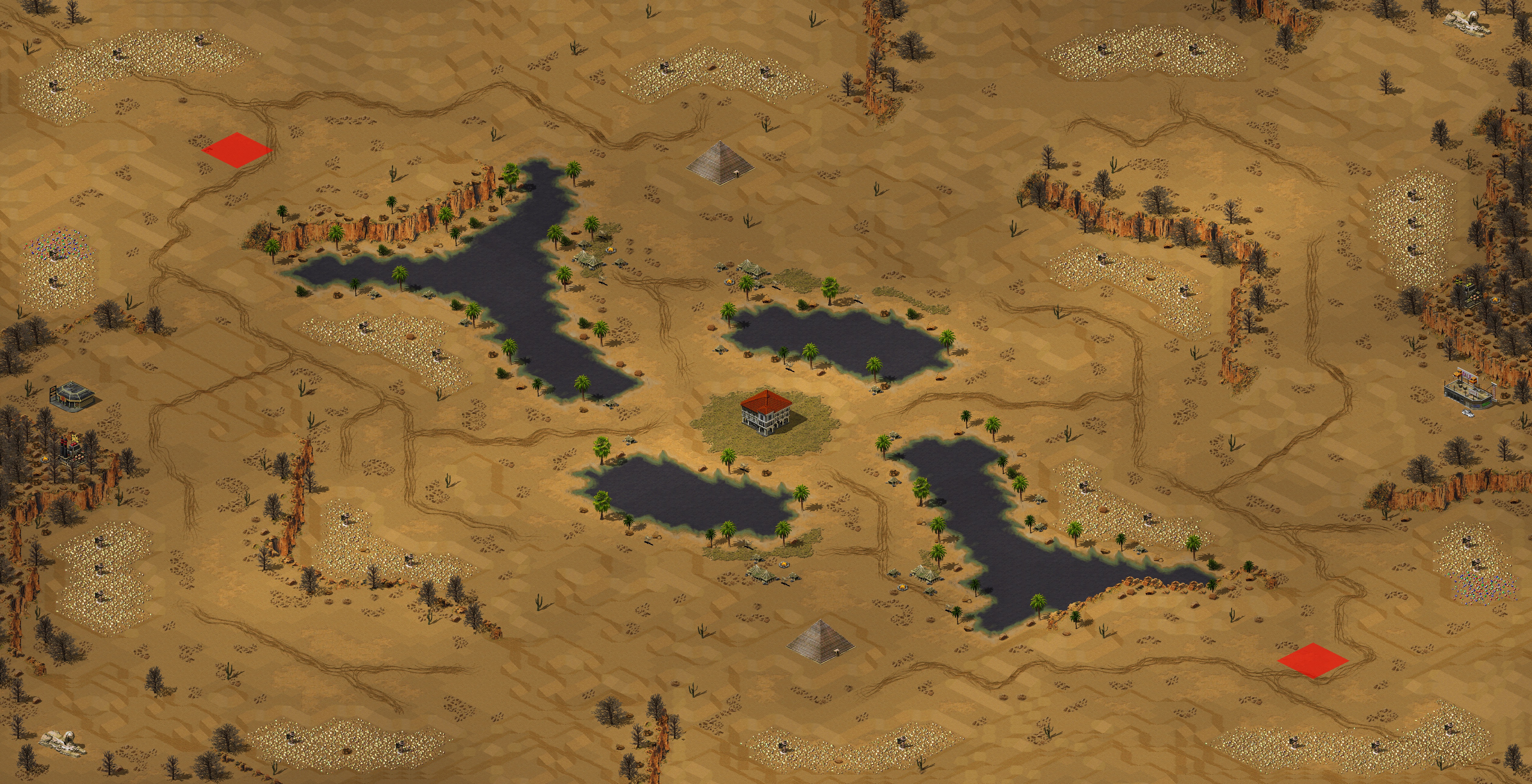 Rendered map: Arabian Oasis LE Ladder