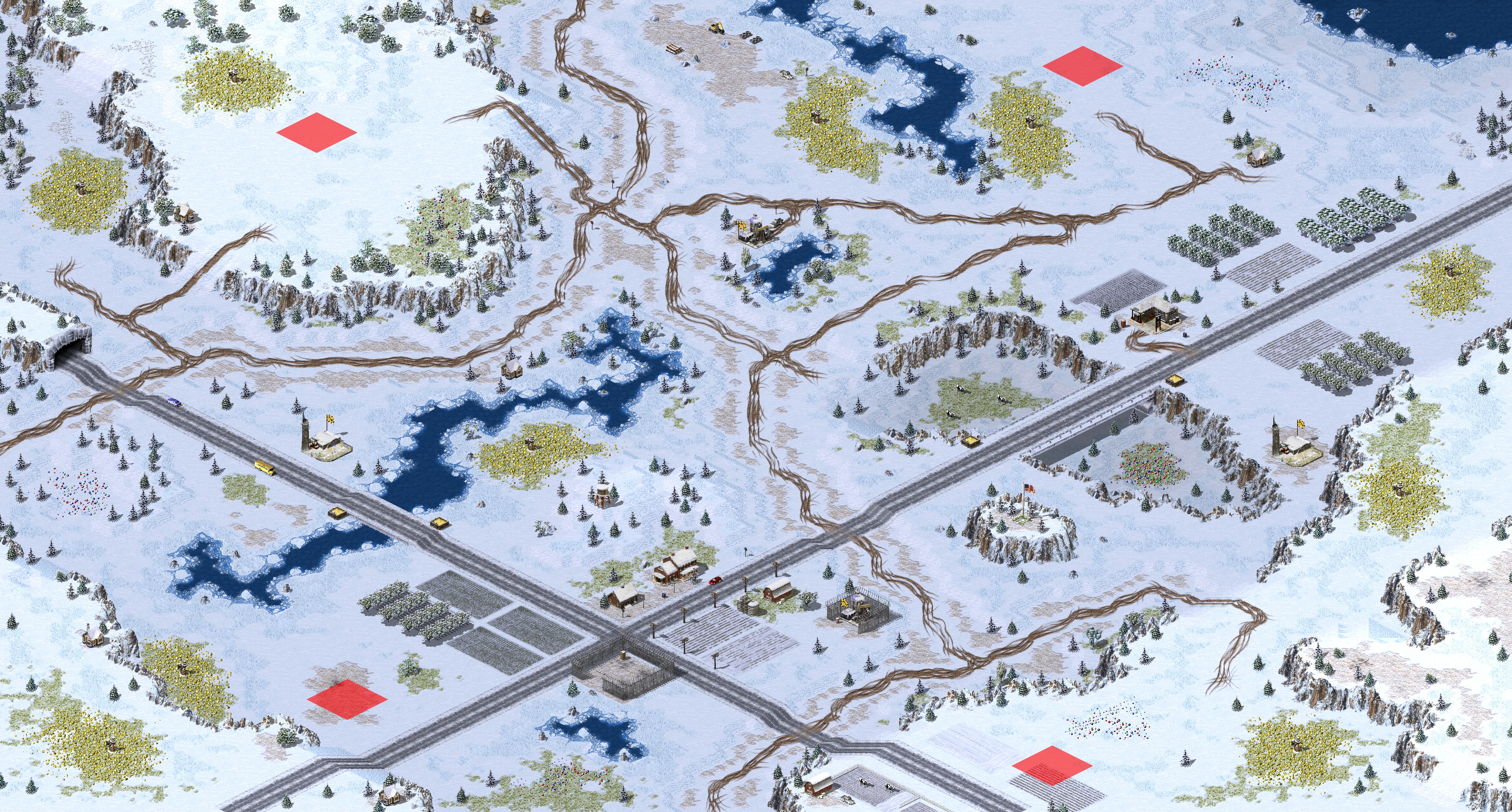 Rendered map: Yellowstone (2)