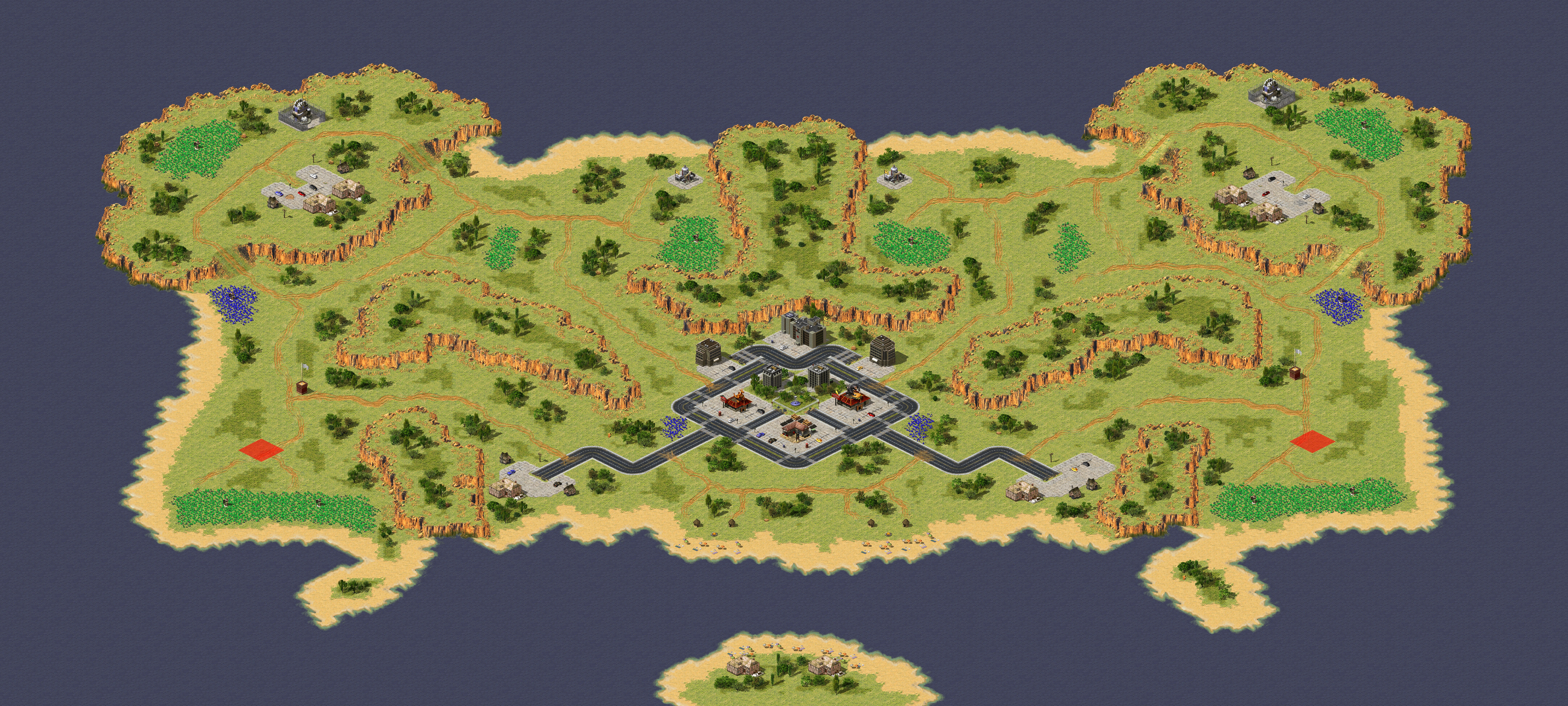 Rendered map: (2) Cabana Republic