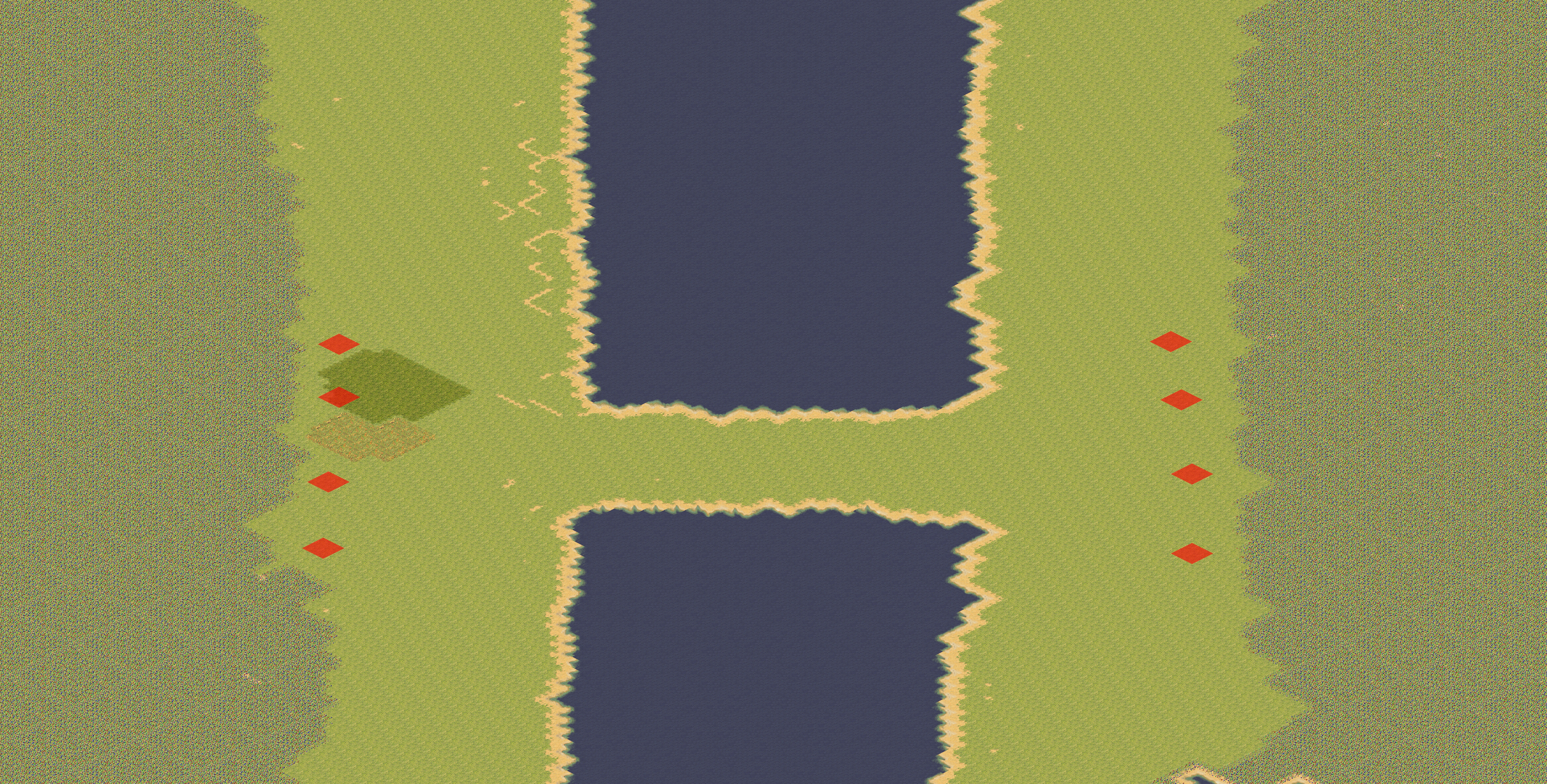 Rendered map: Rich Single Lane