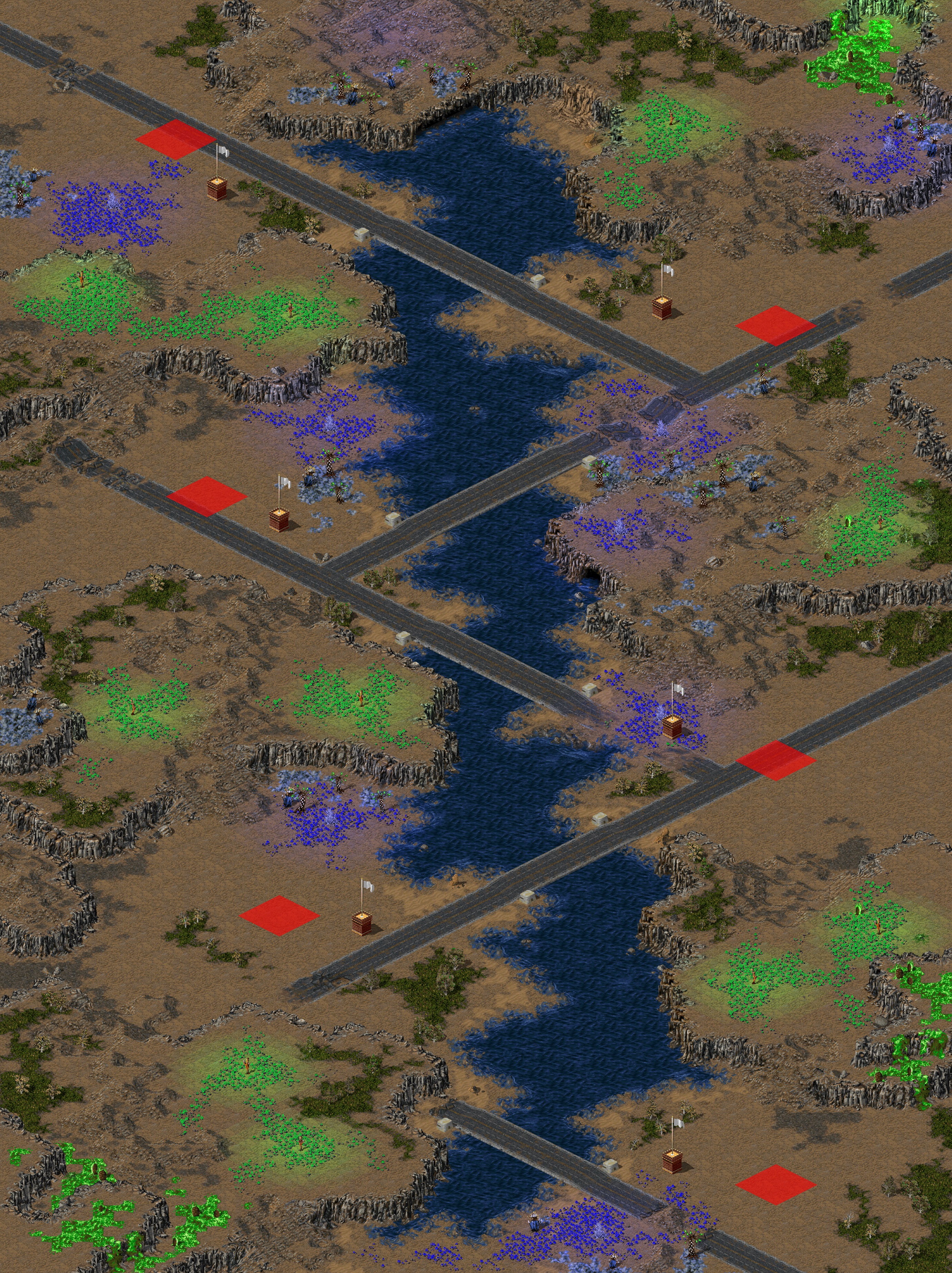 Rendered map: (6) Narrow River