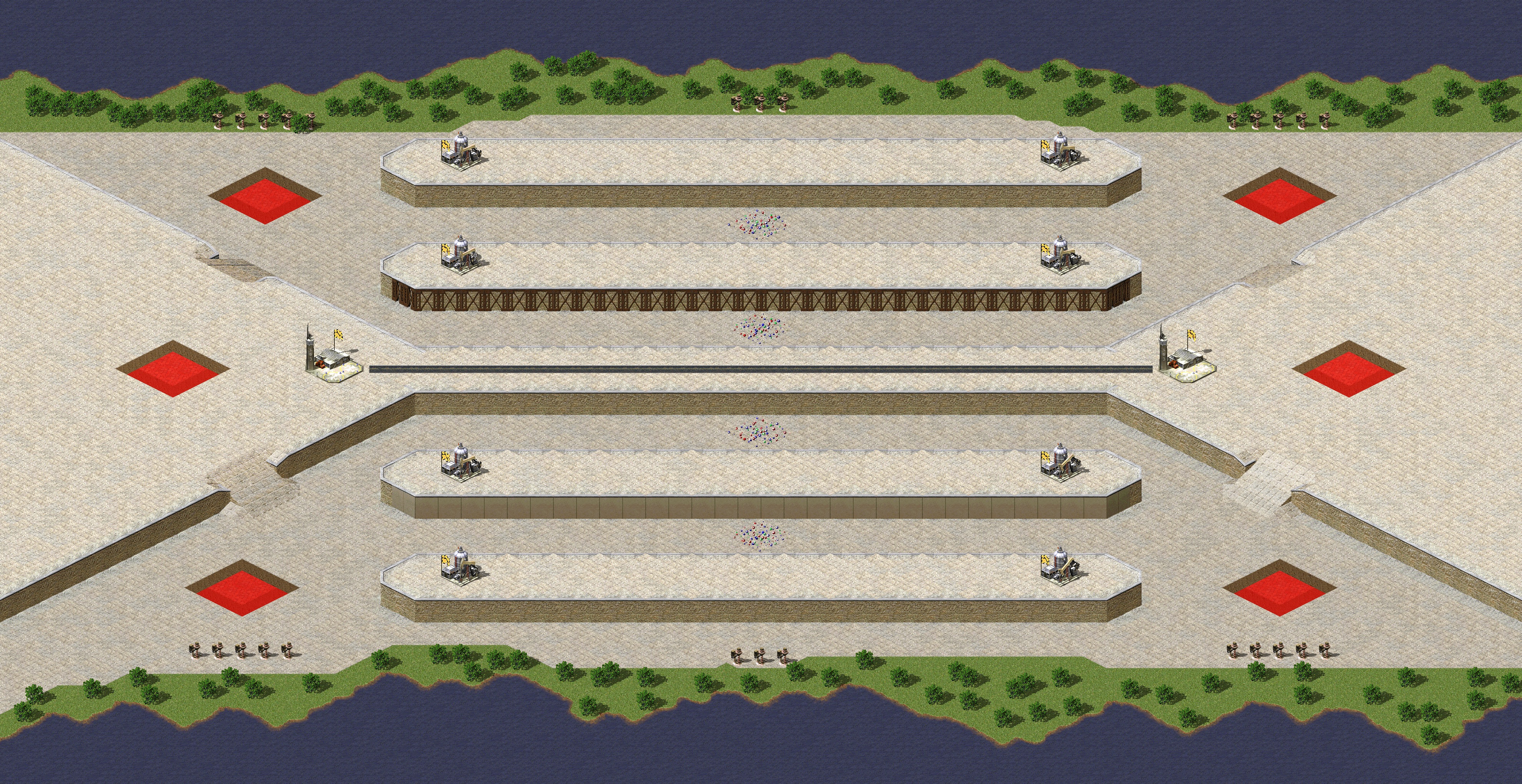 Rendered map: 3v3 Duel