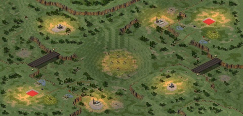 Rendered preview of GAMESPY TORNEY MAP 1V1