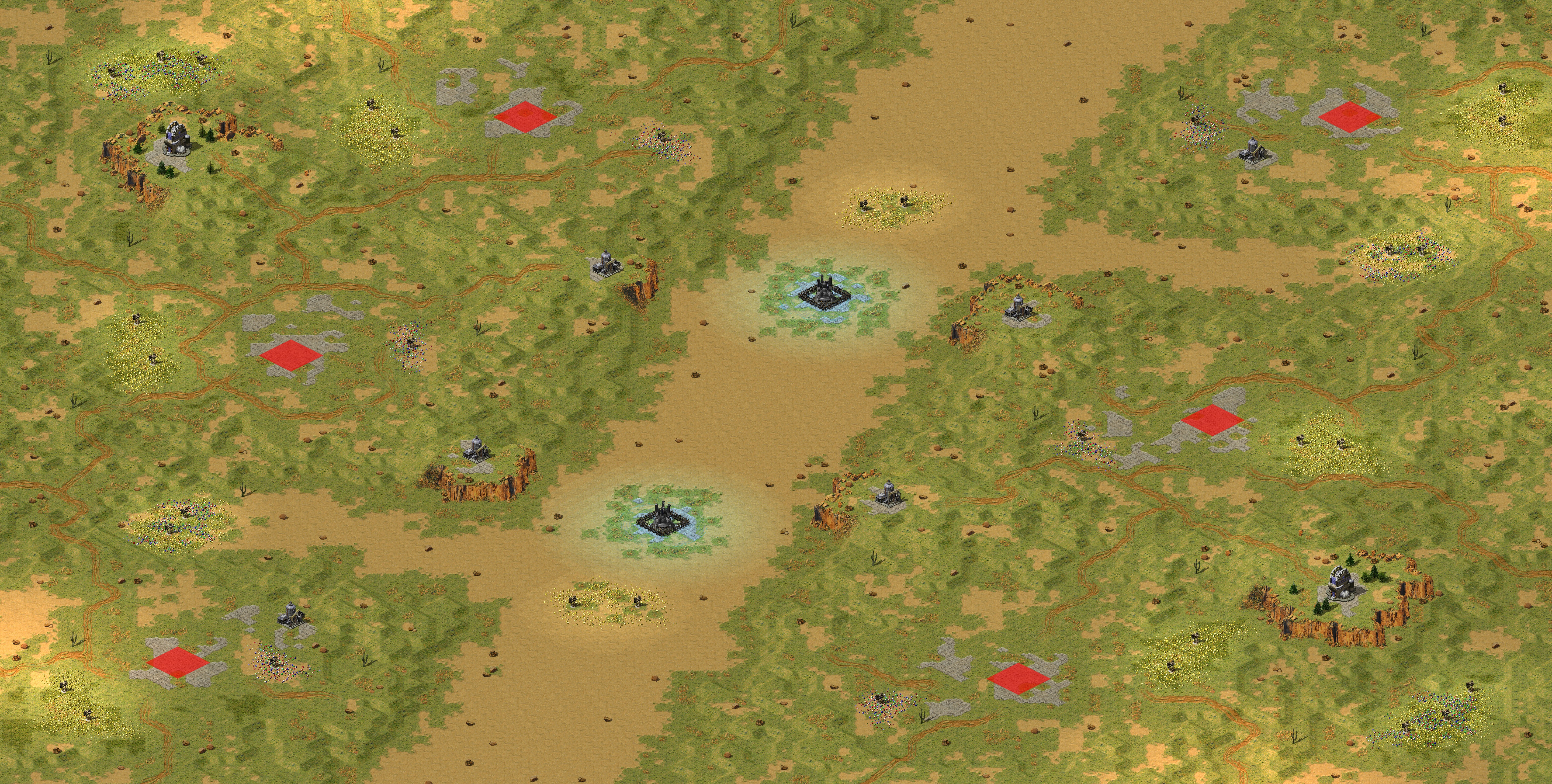 Rendered map: Quicksand
