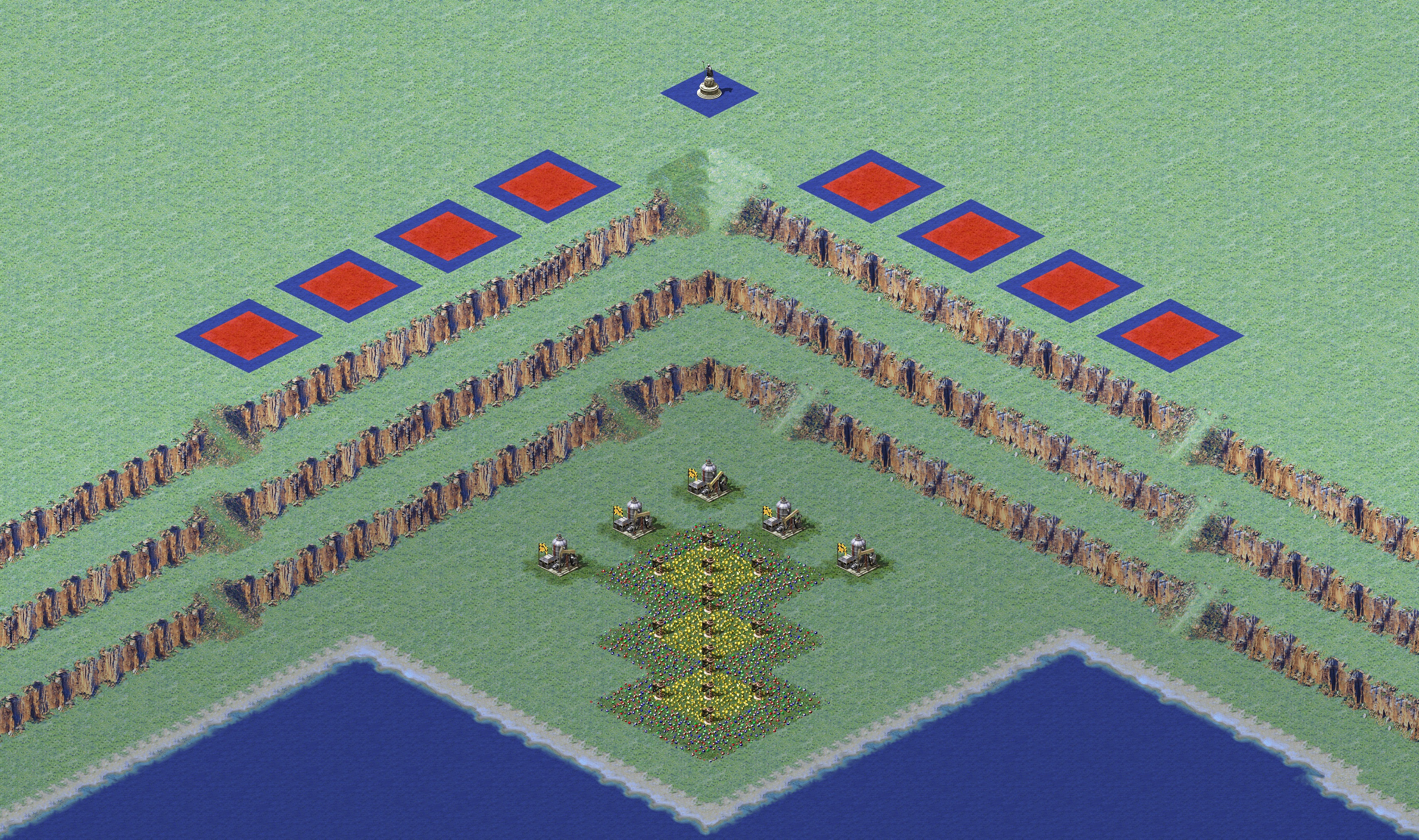 Rendered map: Below the Cliff (8)