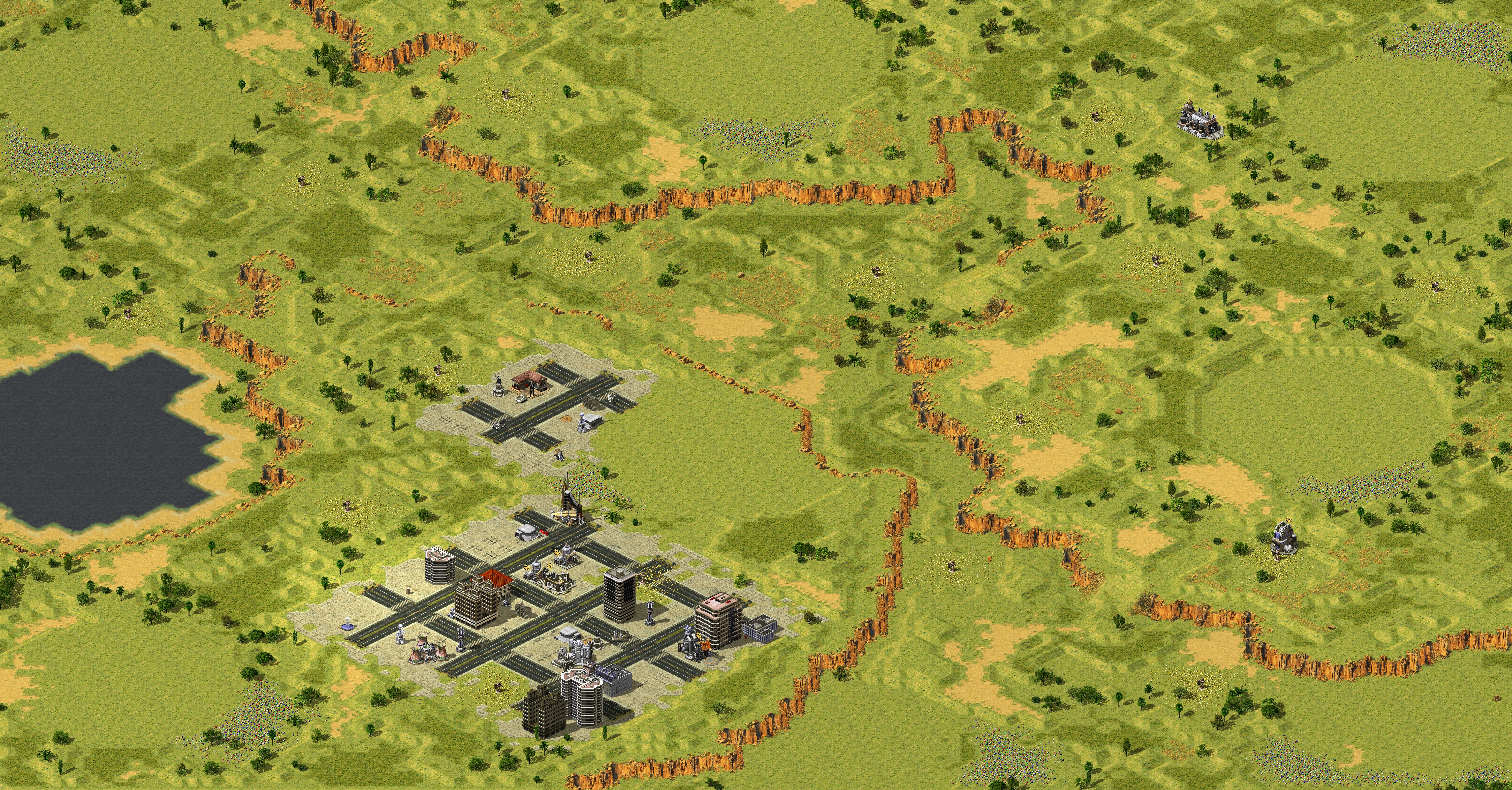 Rendered map: Random Map 025