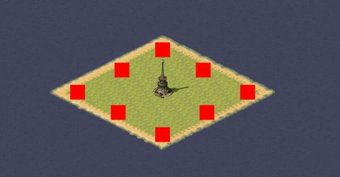 Rendered preview of Island Iron Tower 2.0