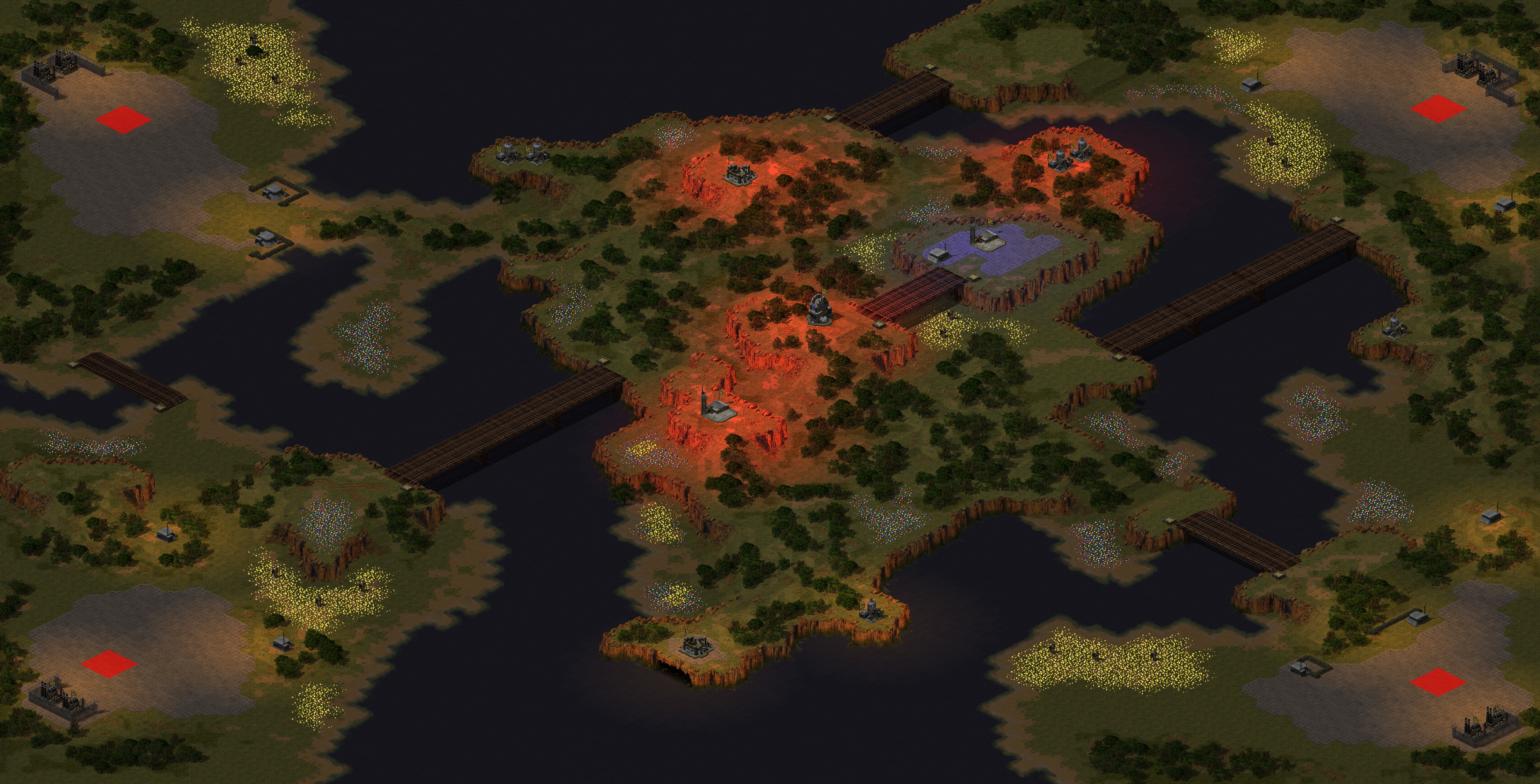 Rendered map: Crimson Mountain