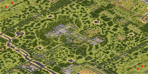Rendered preview of 2v2 Mega Map
