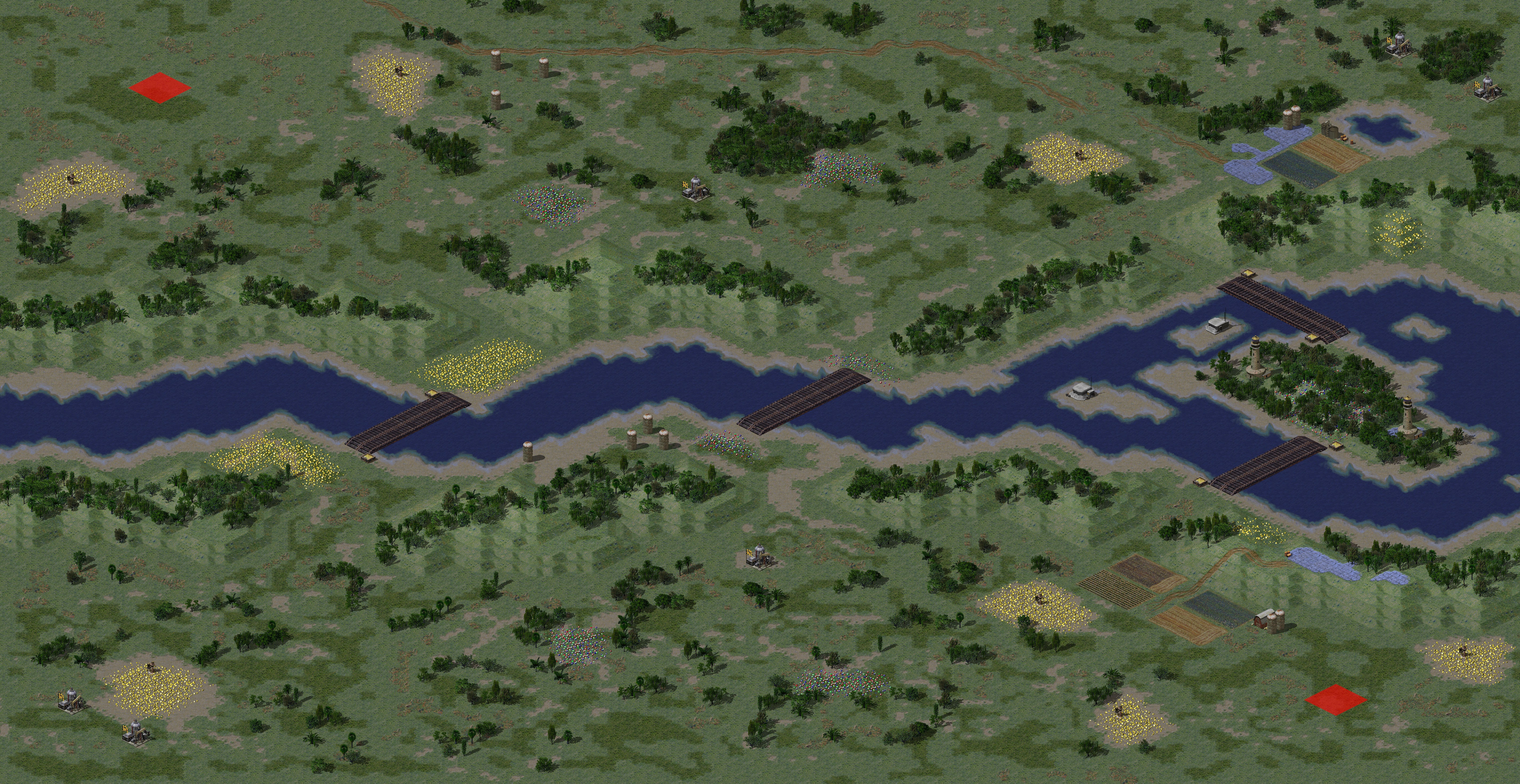 Rendered map: MO: Green Dawn