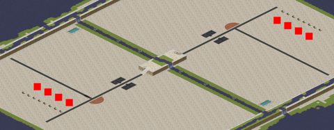 Rendered preview of 4V4 Tight Squeeze