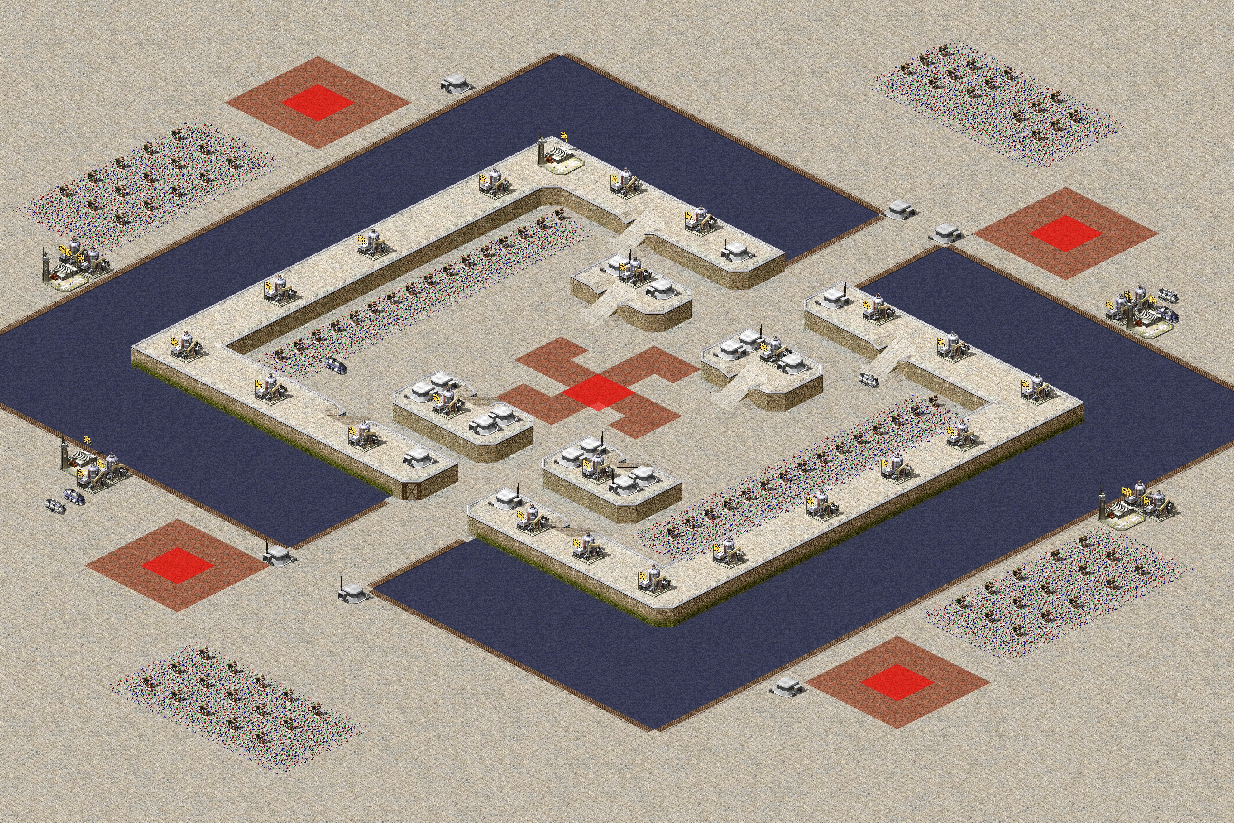 Rendered map: 1v4 Counterattack