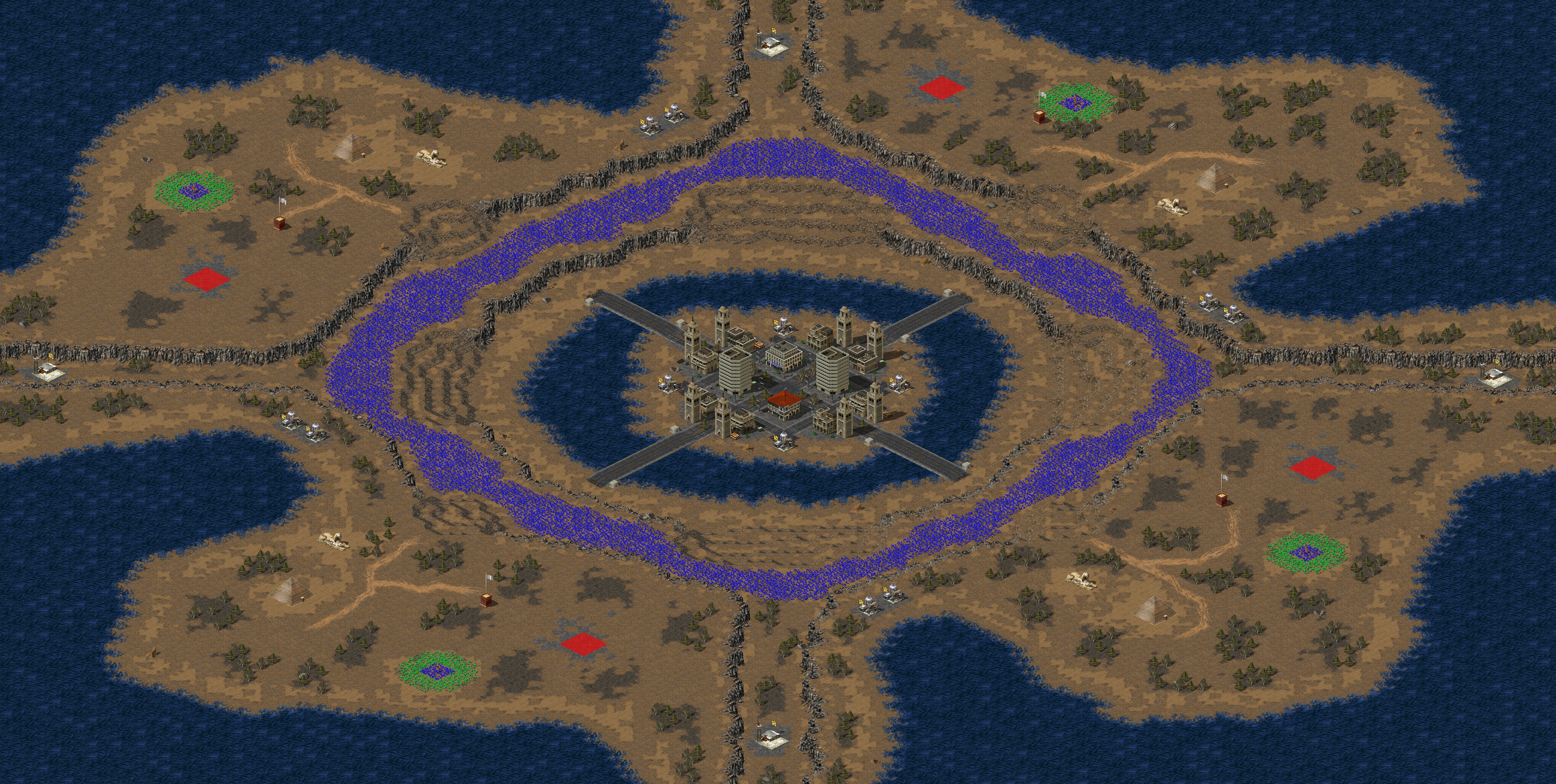 Rendered map: (4) Desolate Metropolis
