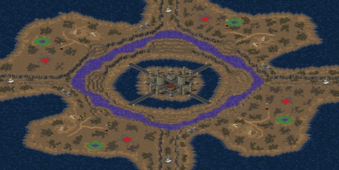 Rendered preview of (4) Desolate Metropolis