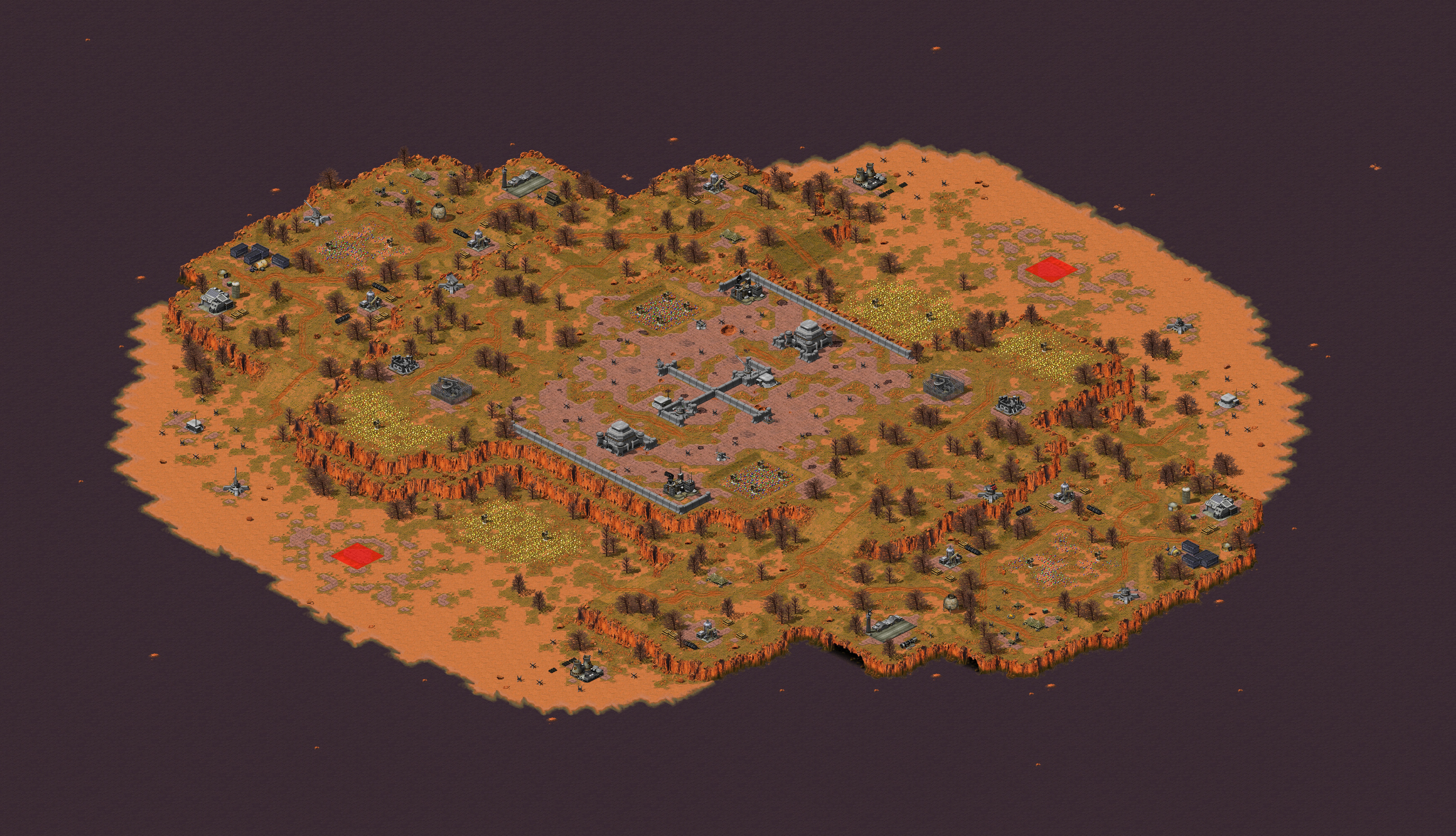 Rendered map: Steadfast
