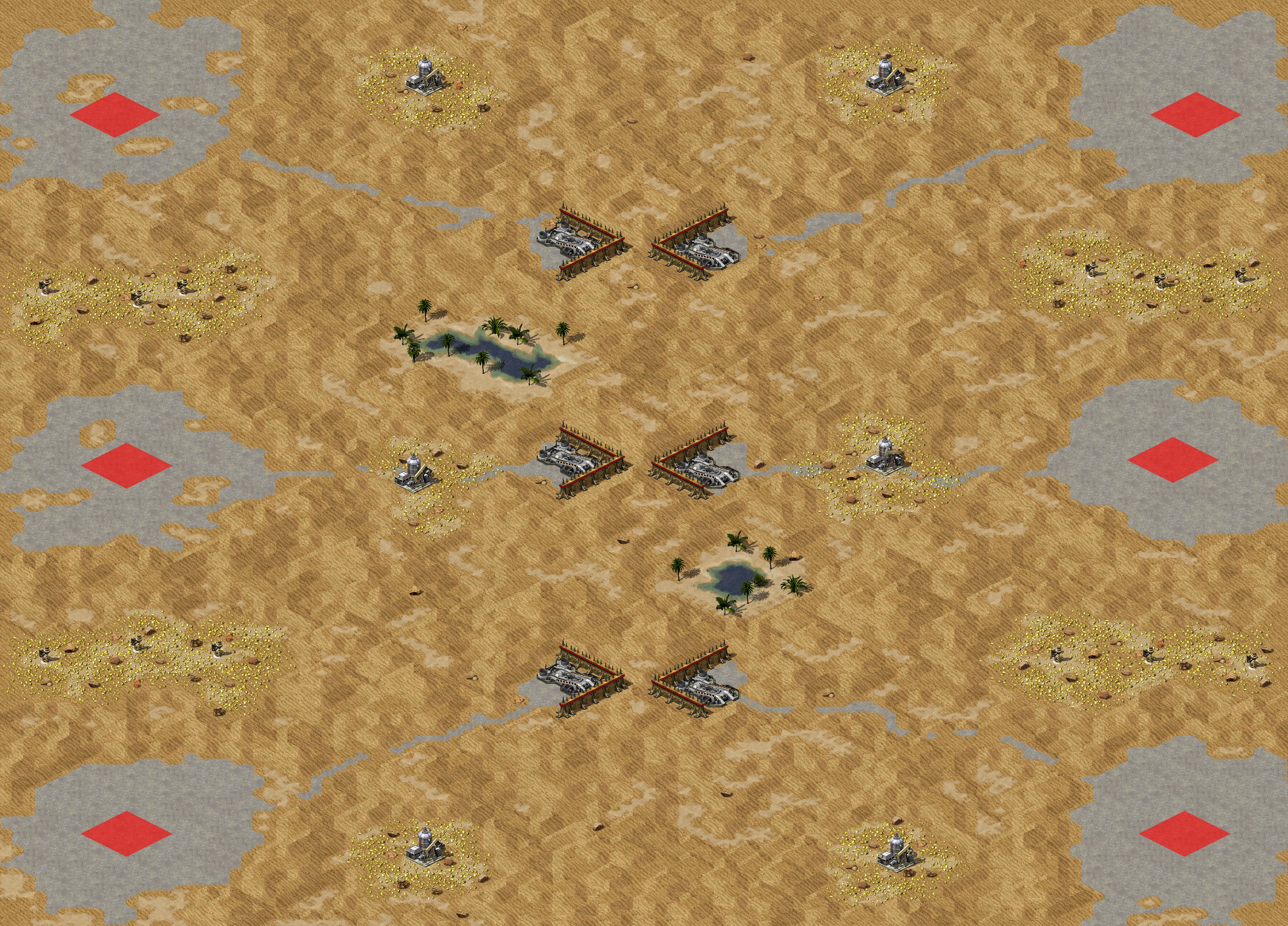 Rendered map: High Explosive Round