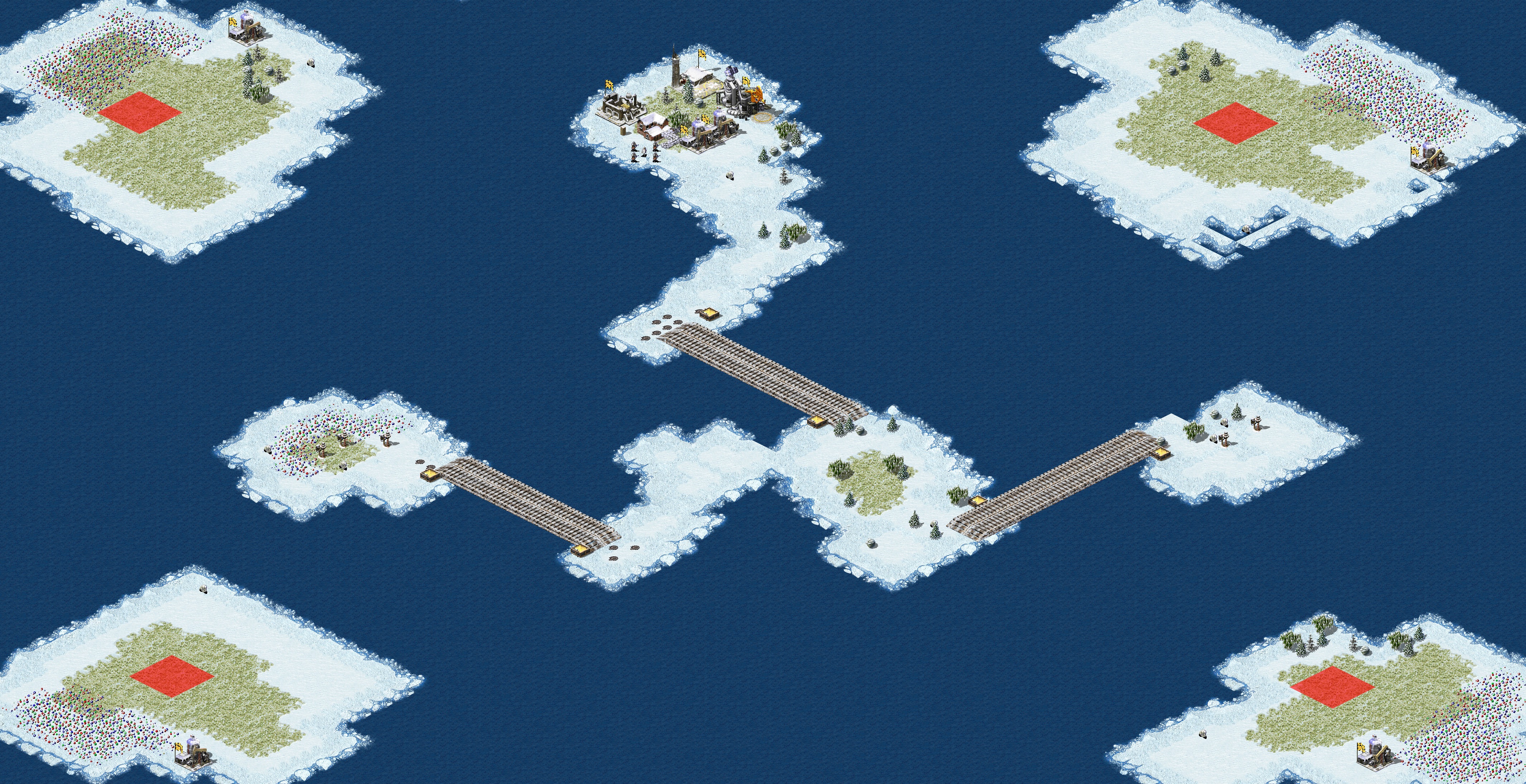 Rendered map: enemy on ice