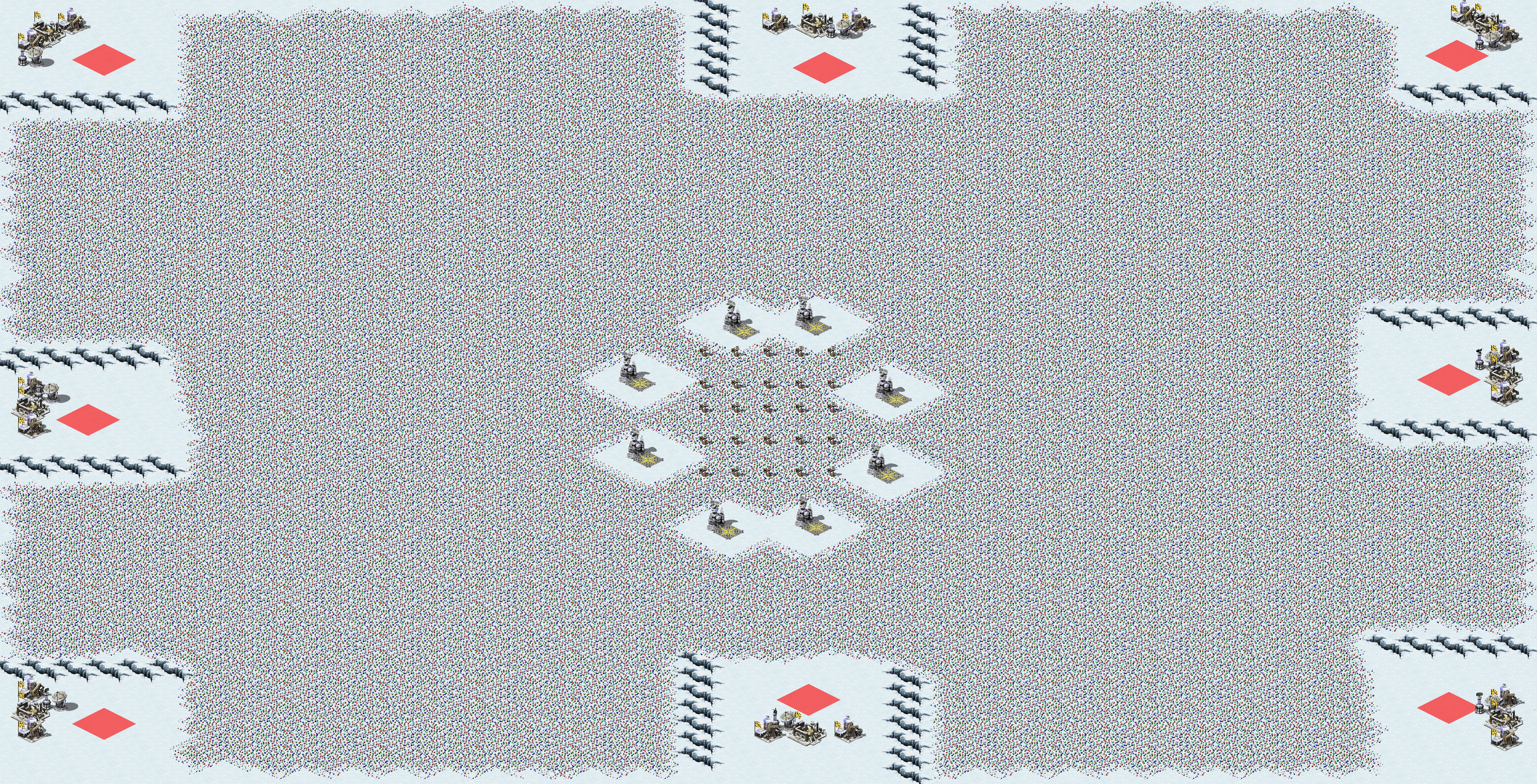 Rendered map: Grid 8-Player FFA