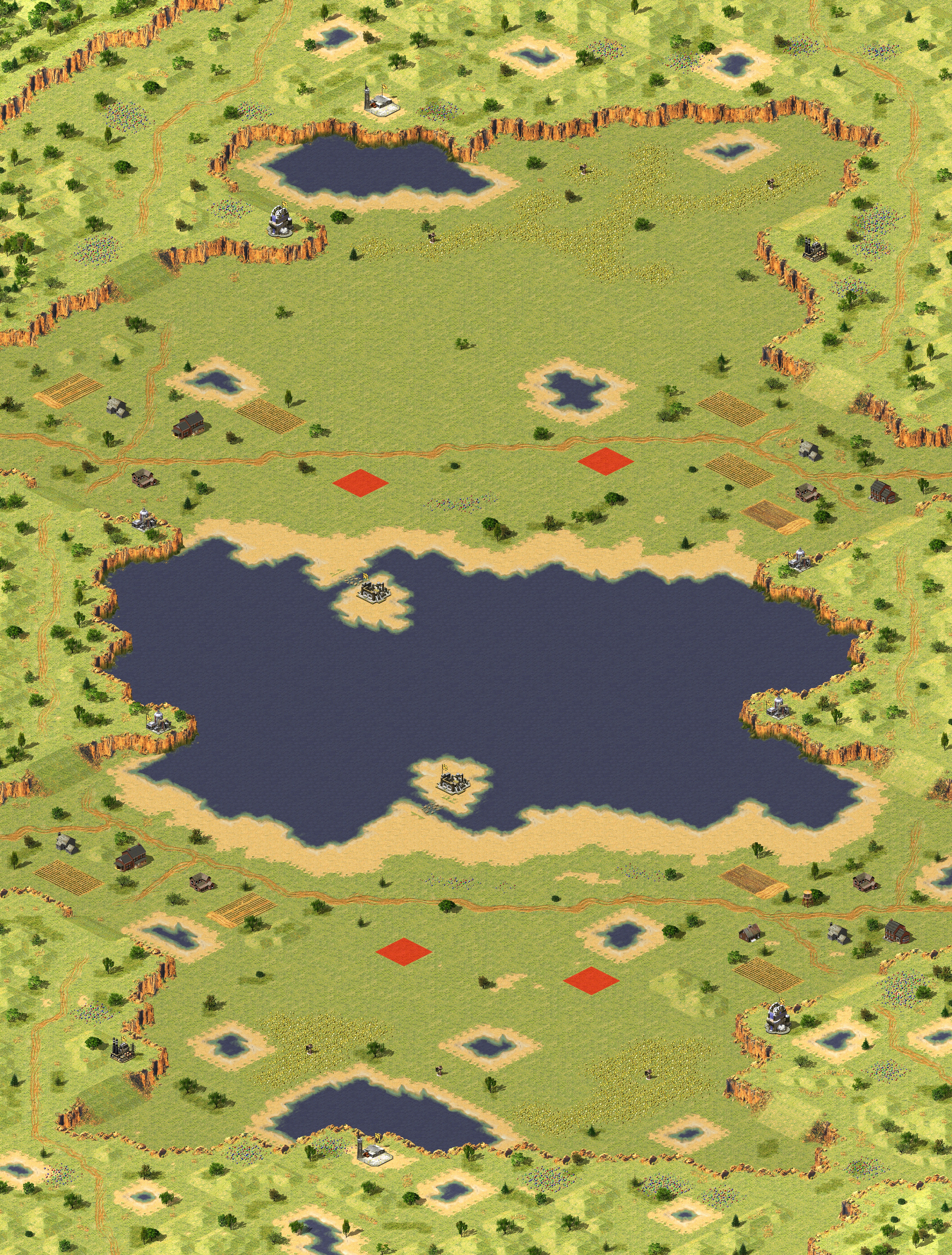Rendered map: Lake District
