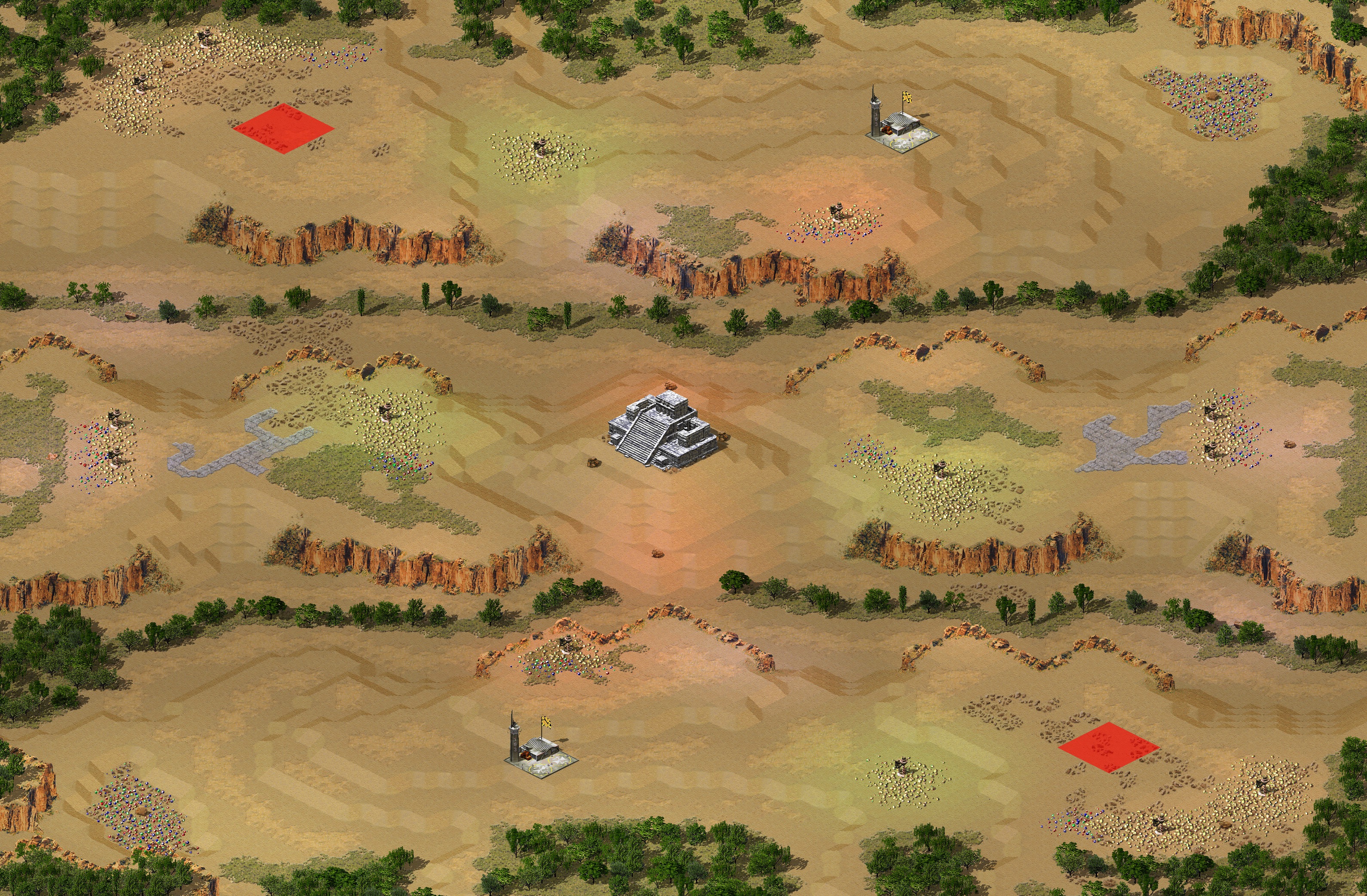Rendered map: Buffed - Ancient Dunes