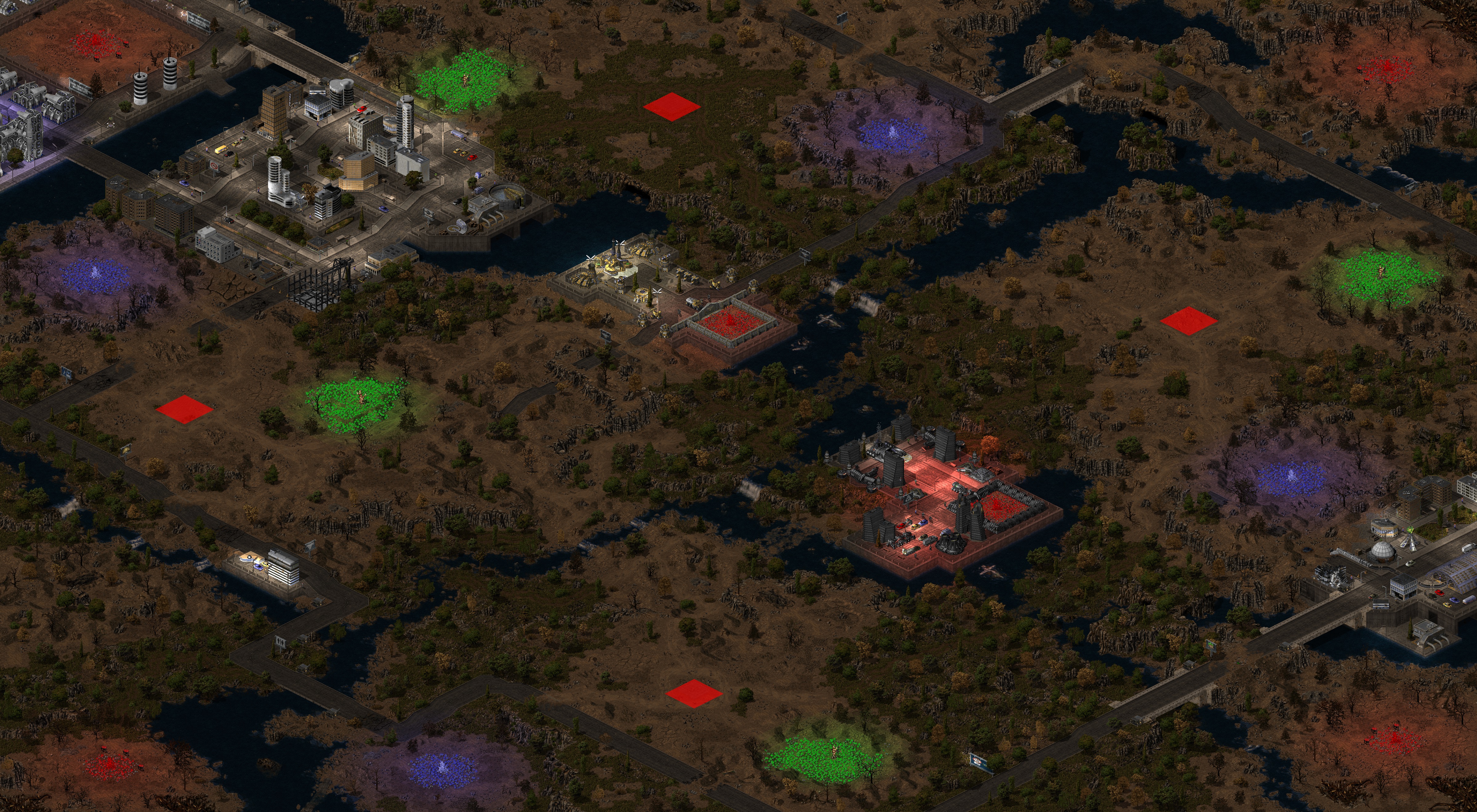 Rendered map: Escalation