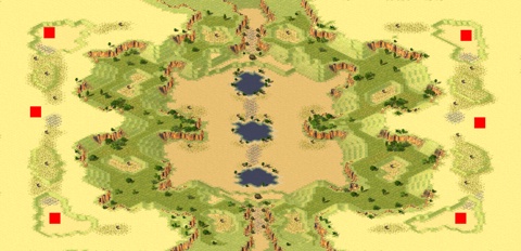 Rendered preview of Desert Island