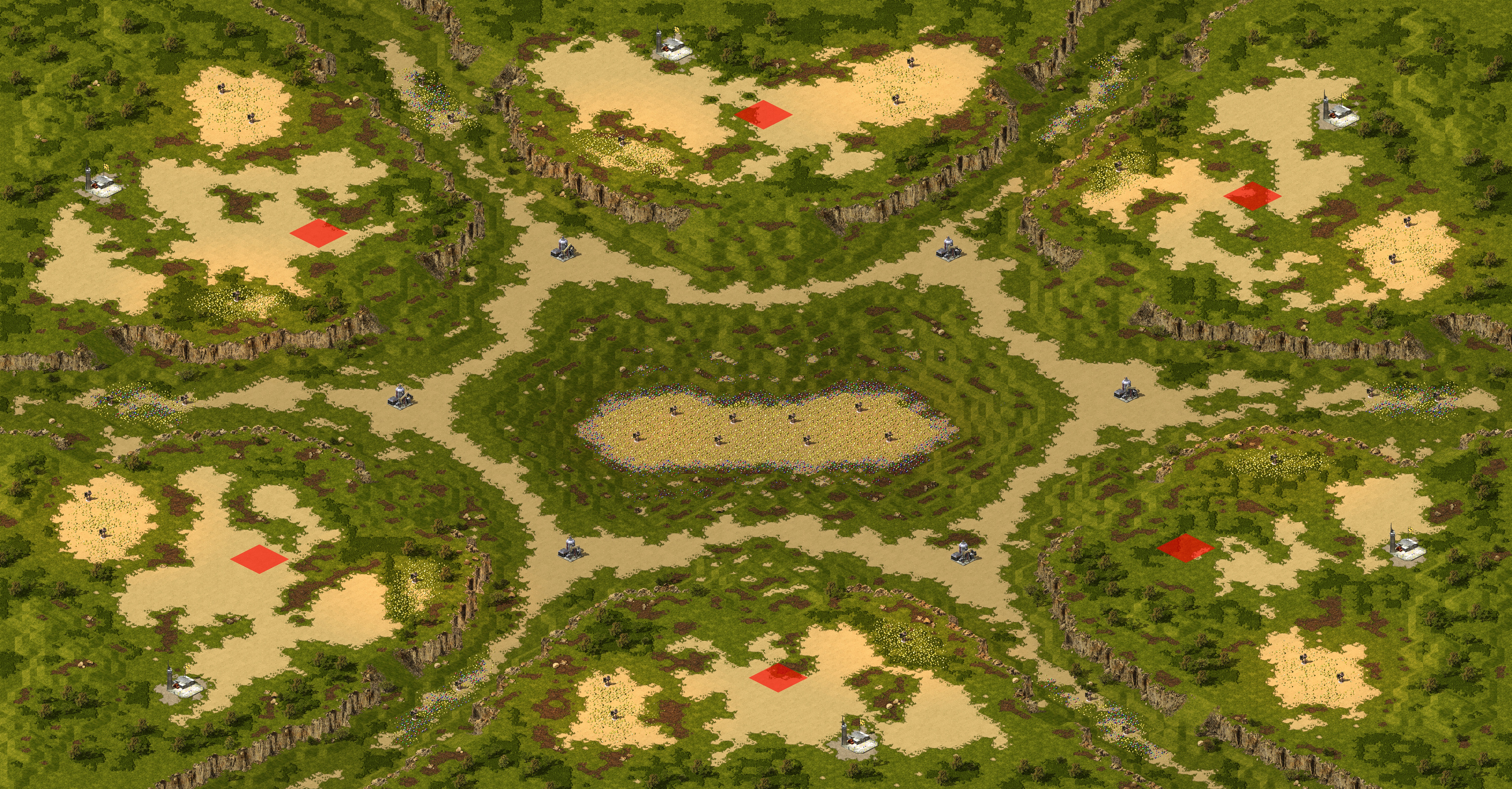 Rendered map: DEFCON (6)