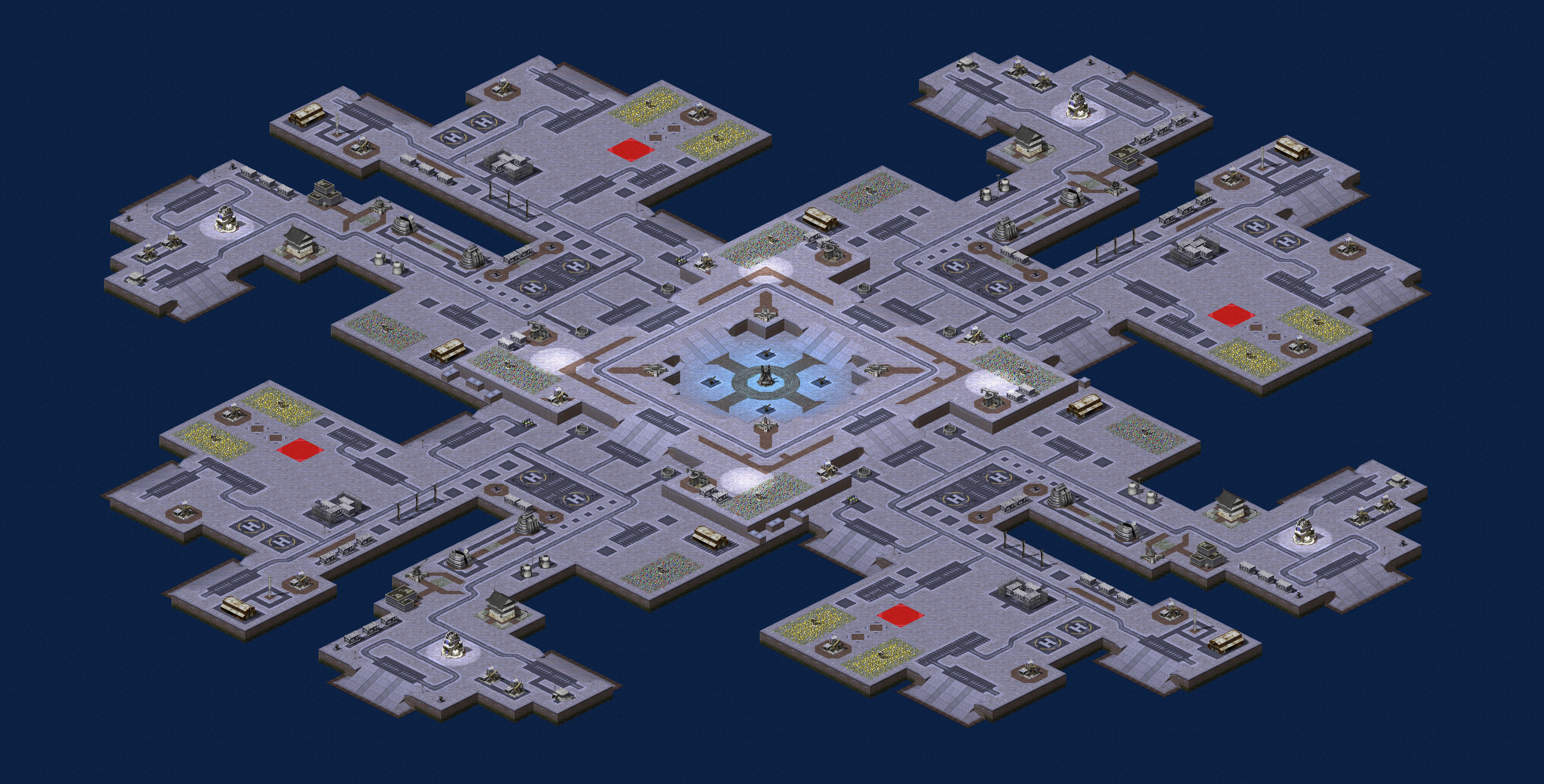 Rendered map: Battlebase Octopon