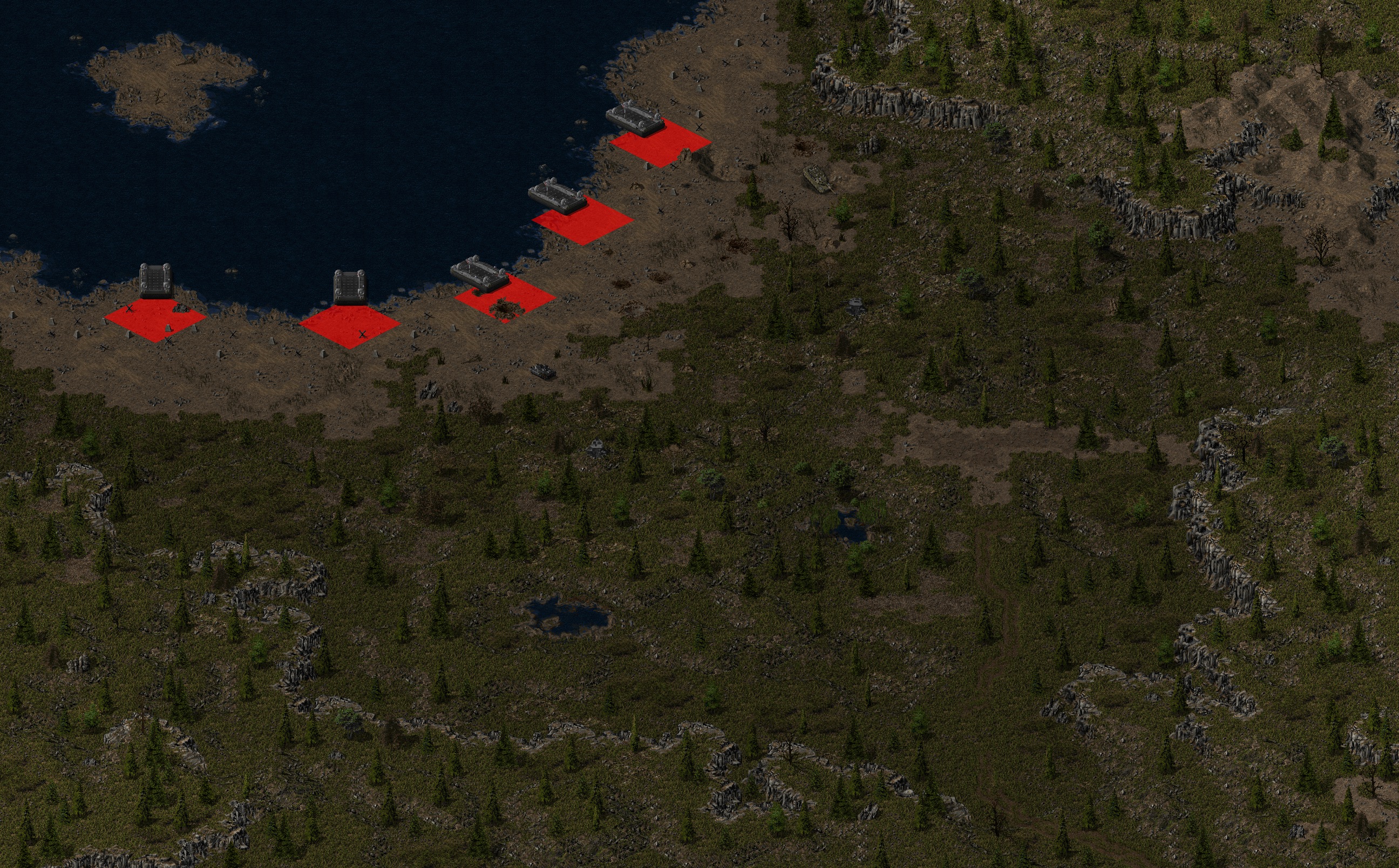 Rendered map: (Survival) [5] D-Day