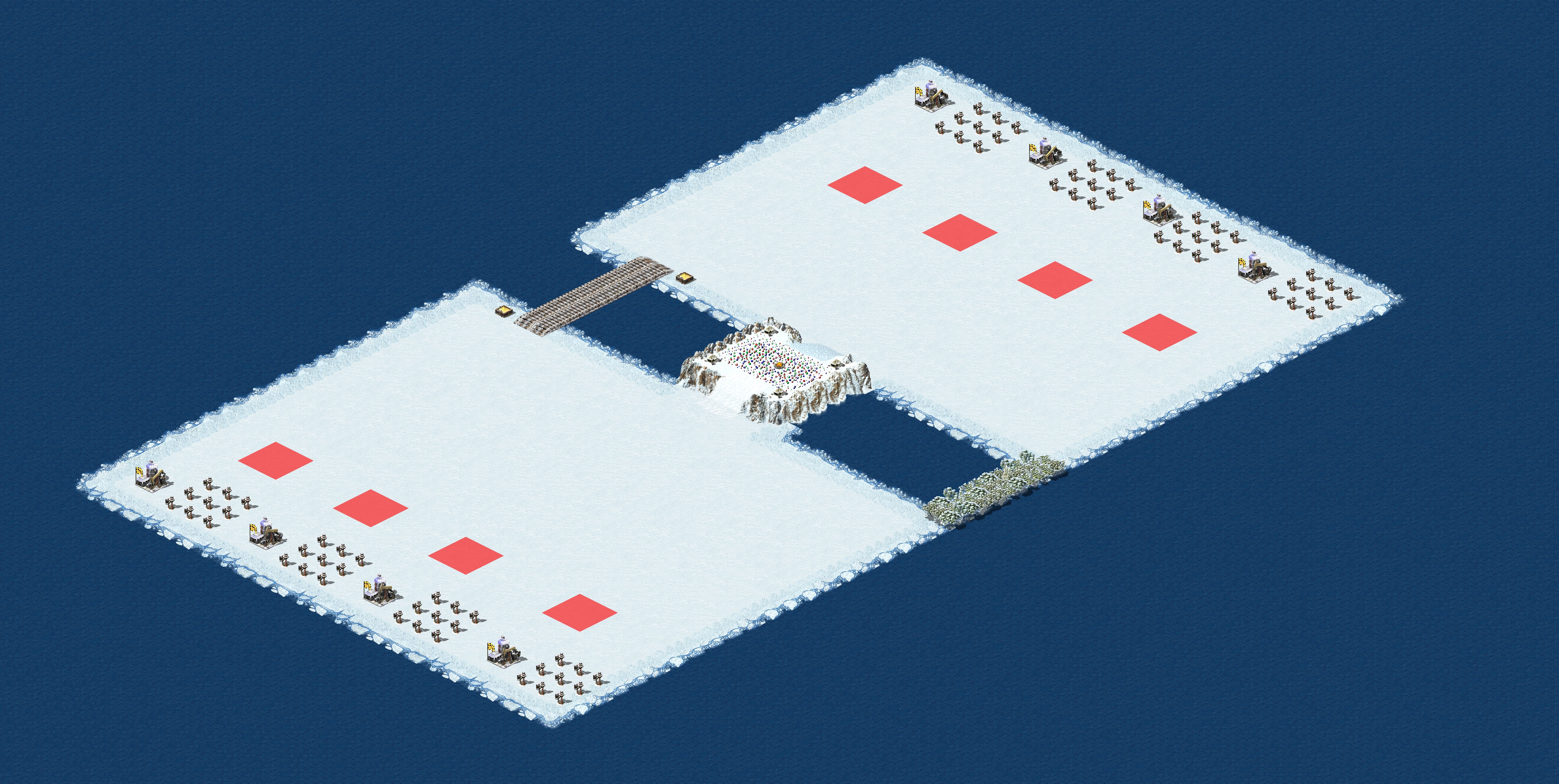 Rendered map: Snow Team 4v4