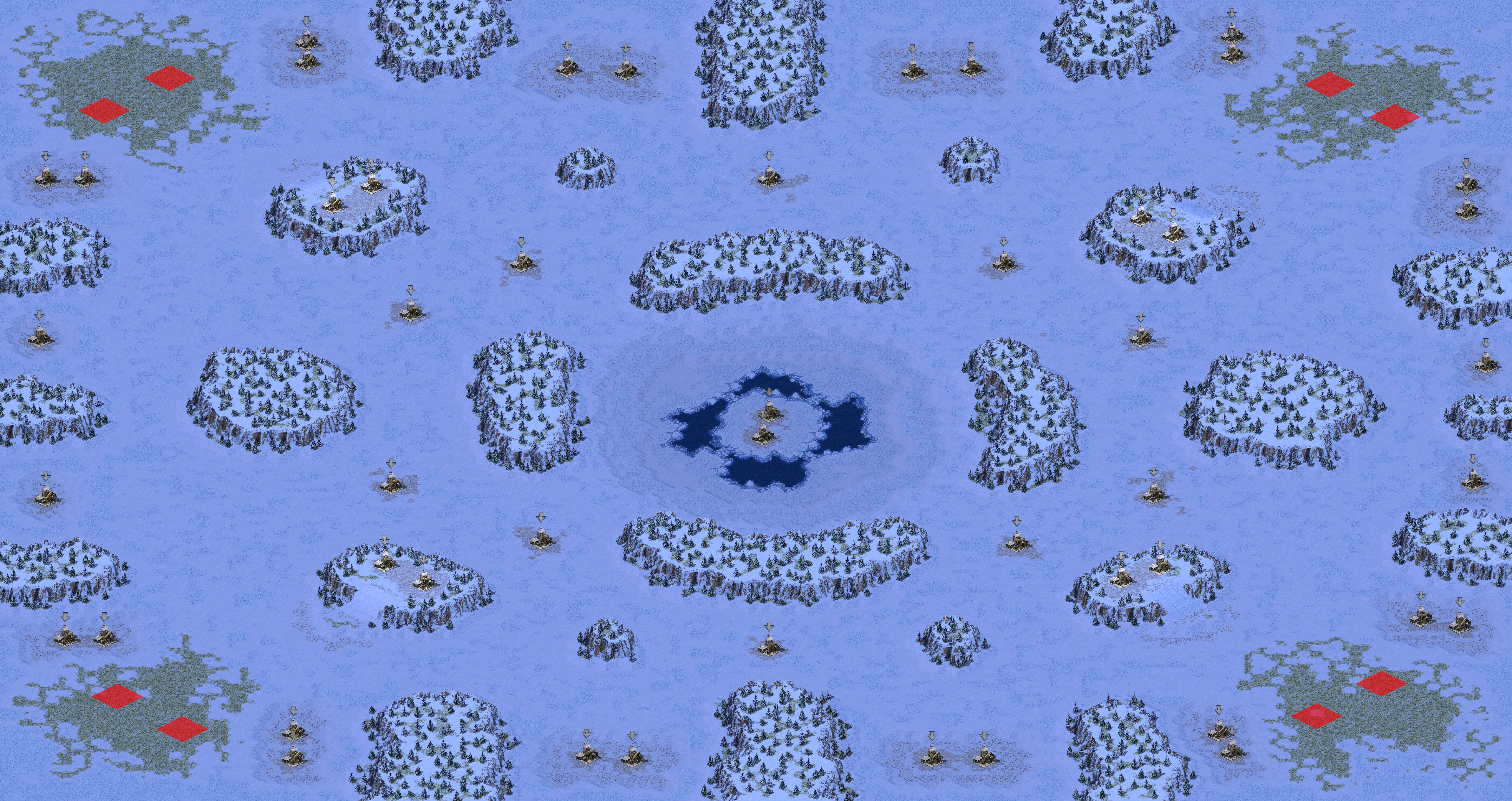 Rendered map: Snow Storm