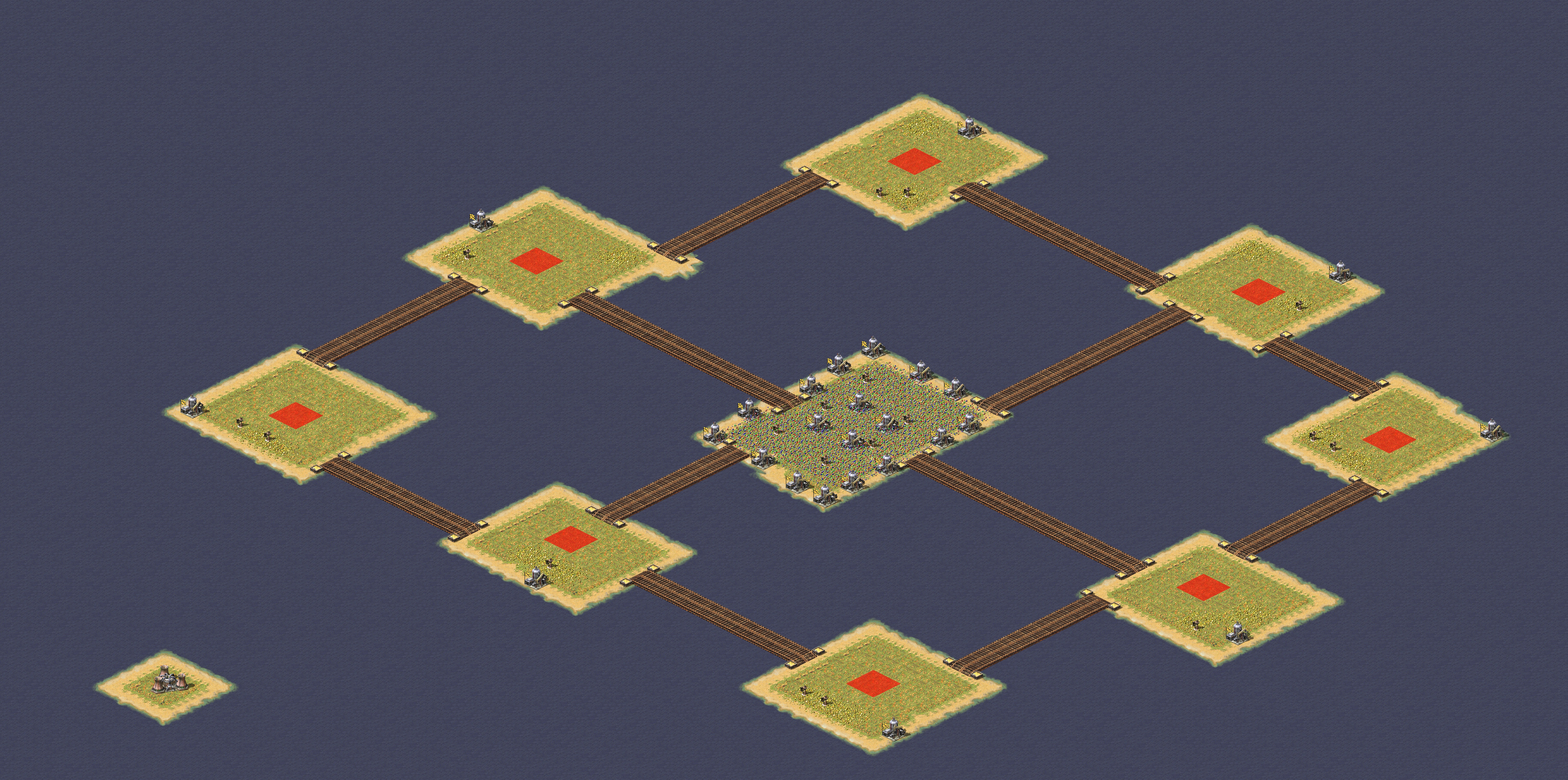 Rendered map: Patch of Land Solo