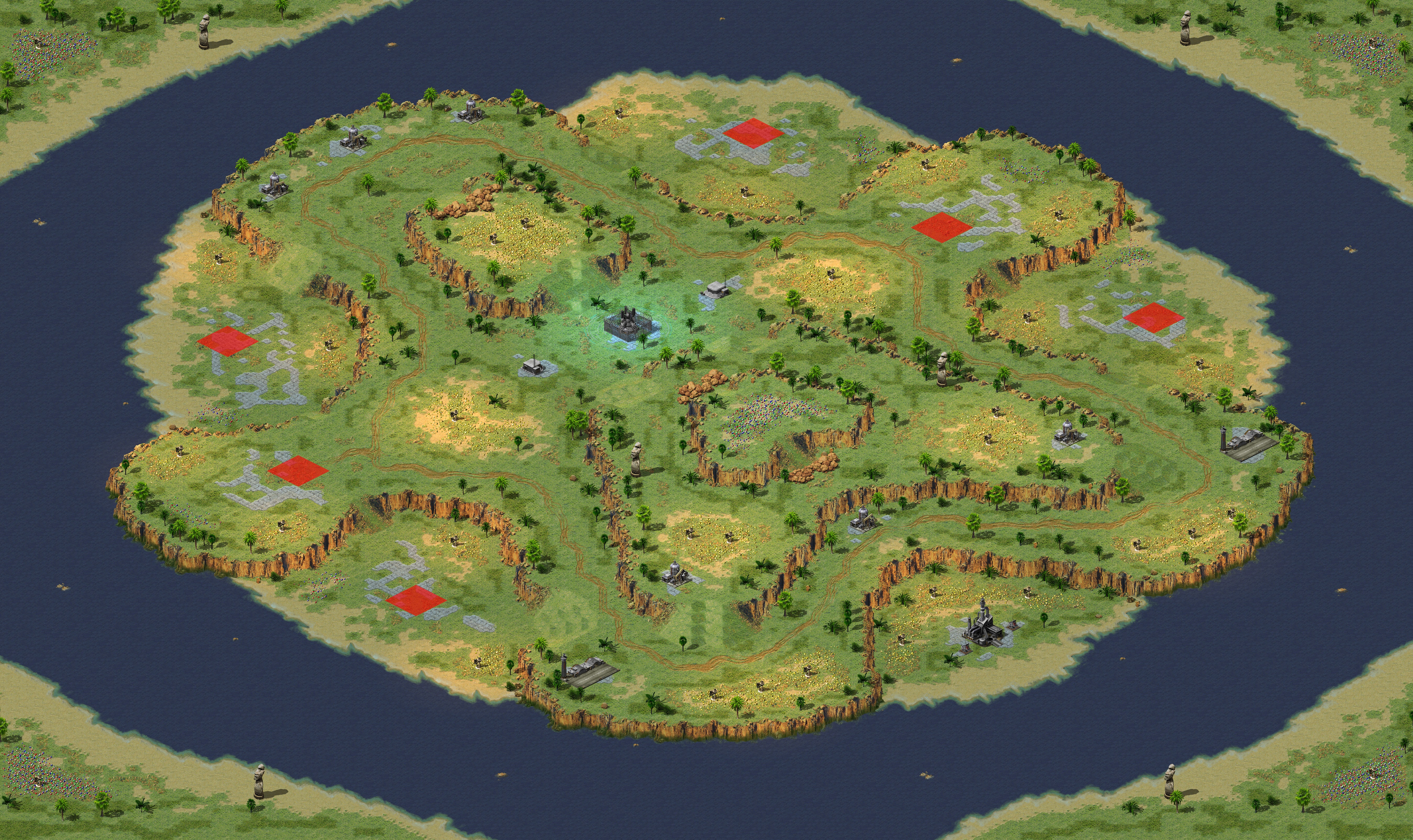 Rendered map: Angel Island